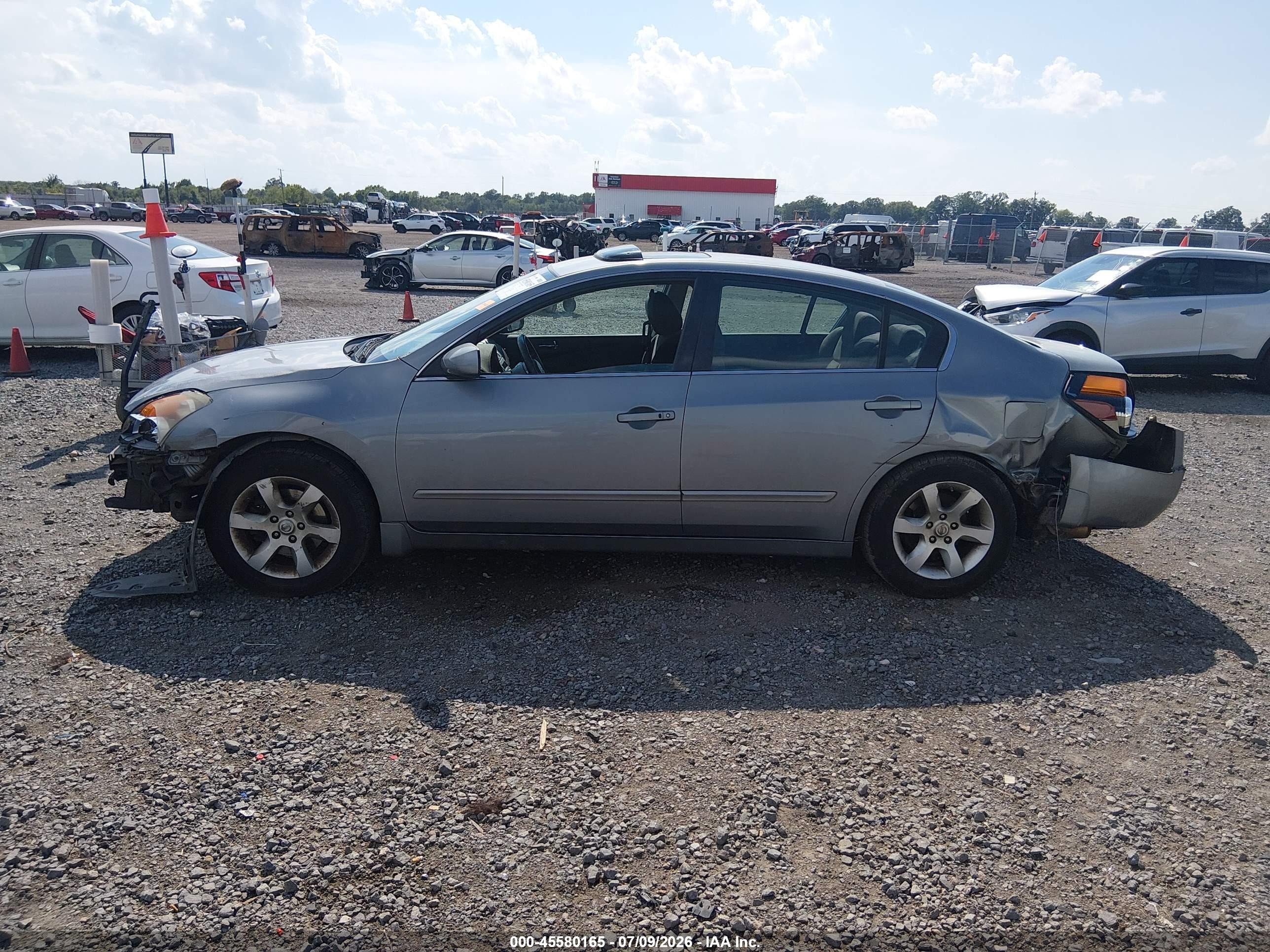 2008 Nissan Altima 2.5 S Бирюзовый vin: 1N4AL21E18N450407
