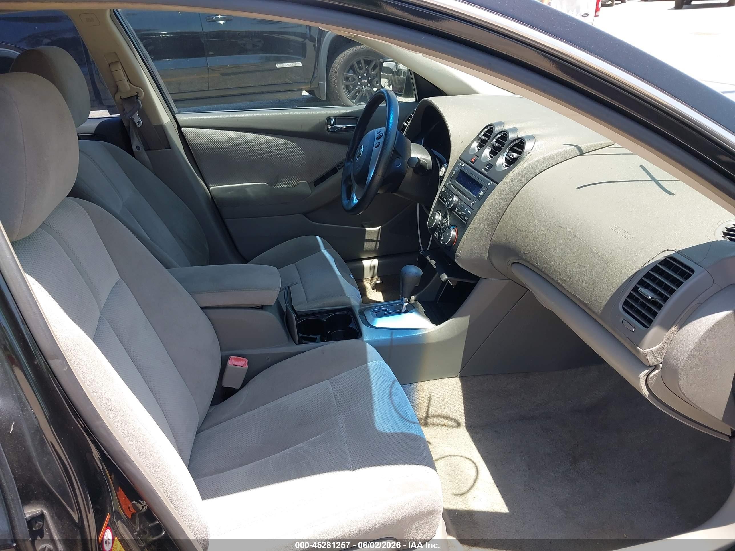 2008 Nissan Altima 2.5 S Черный vin: 1N4AL21E18N478773