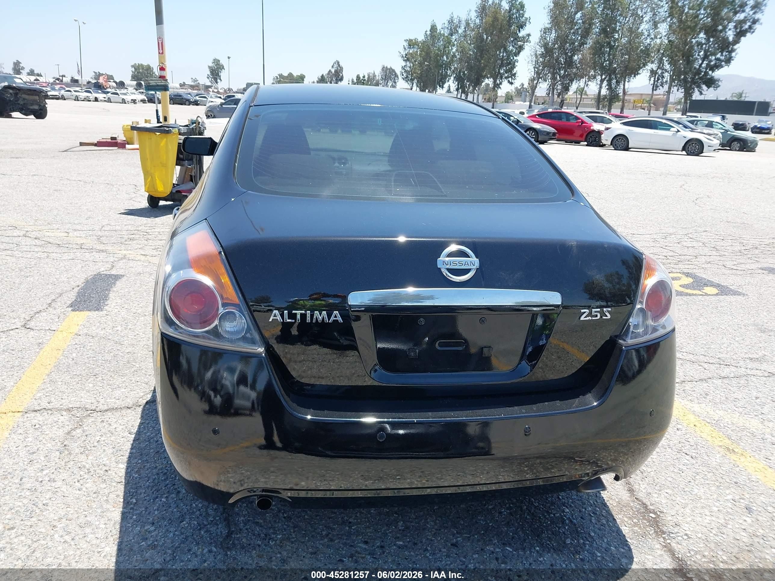 2008 Nissan Altima 2.5 S Черный vin: 1N4AL21E18N478773
