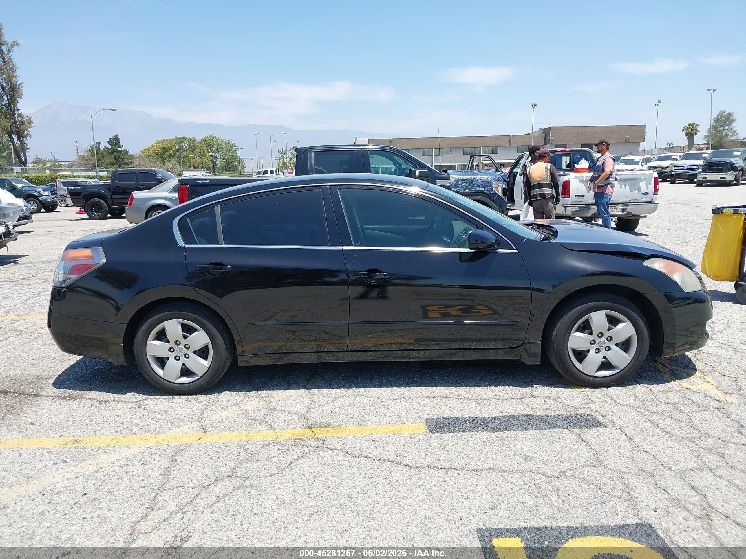 2008 Nissan Altima 2.5 S Черный vin: 1N4AL21E18N478773