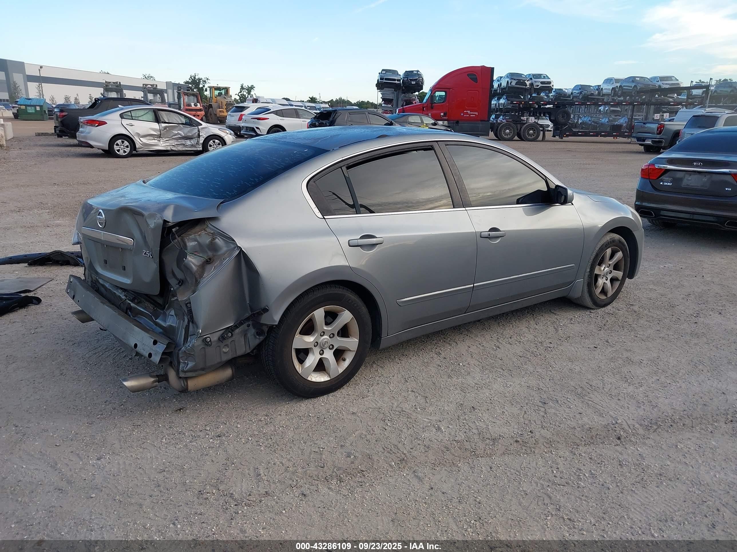 2008 Nissan Altima 2.5 S Light Blue vin: 1N4AL21E18N494357