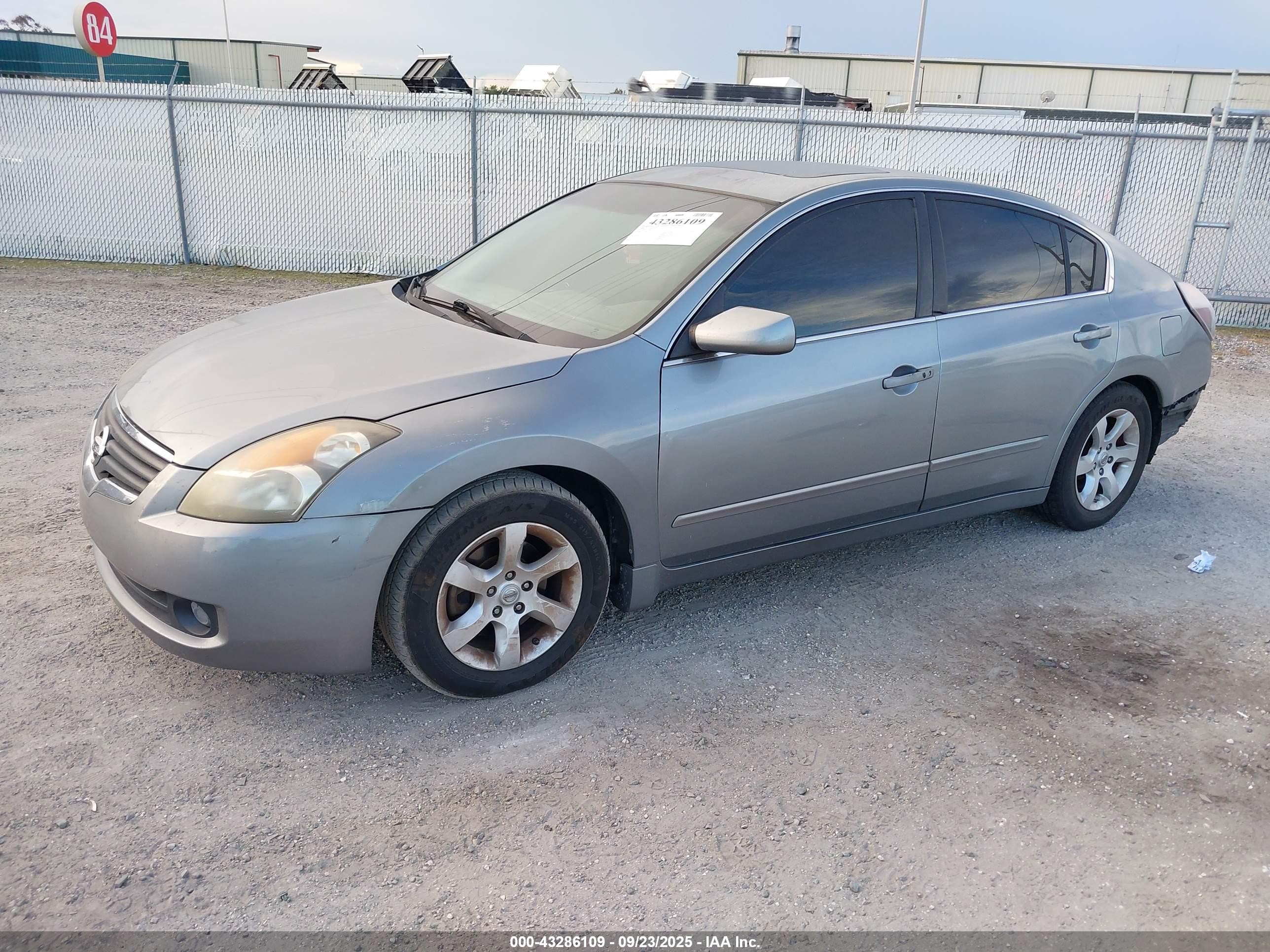 2008 Nissan Altima 2.5 S Light Blue vin: 1N4AL21E18N494357