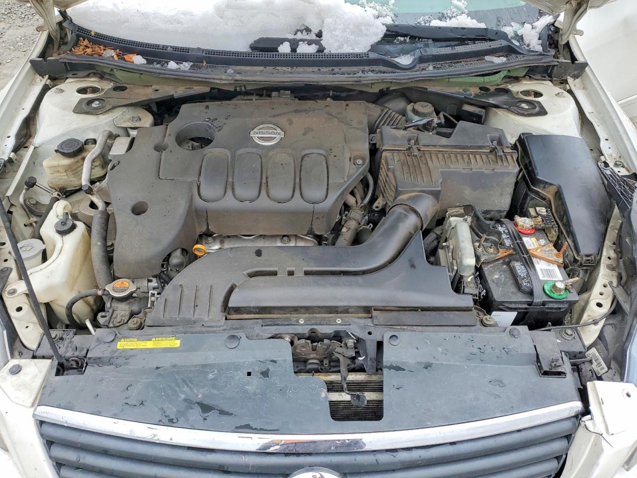 2008 Nissan Altima 2.5 White vin: 1N4AL21E18N538583