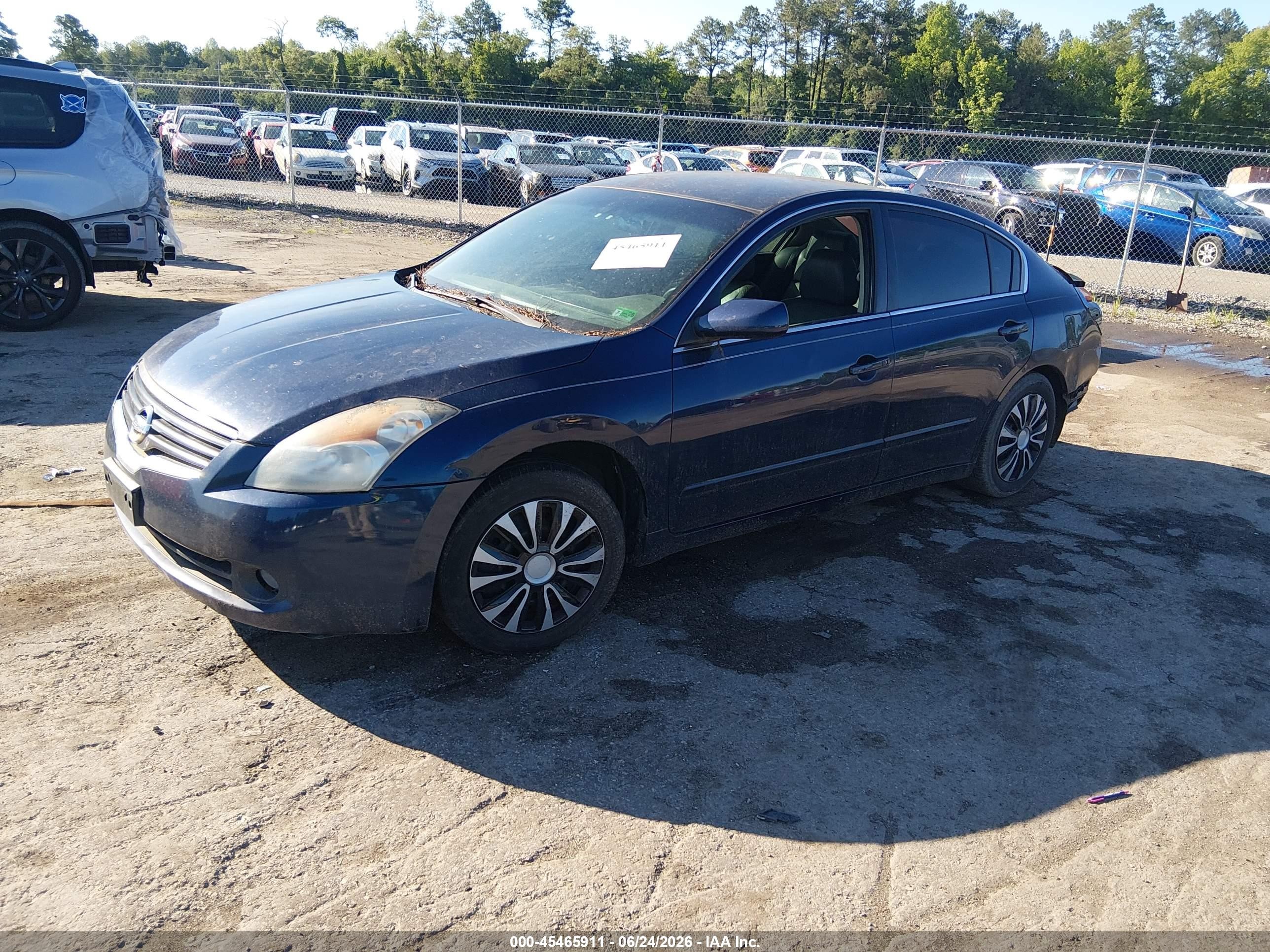2009 Nissan Altima 2.5 S Blue vin: 1N4AL21E19C169768