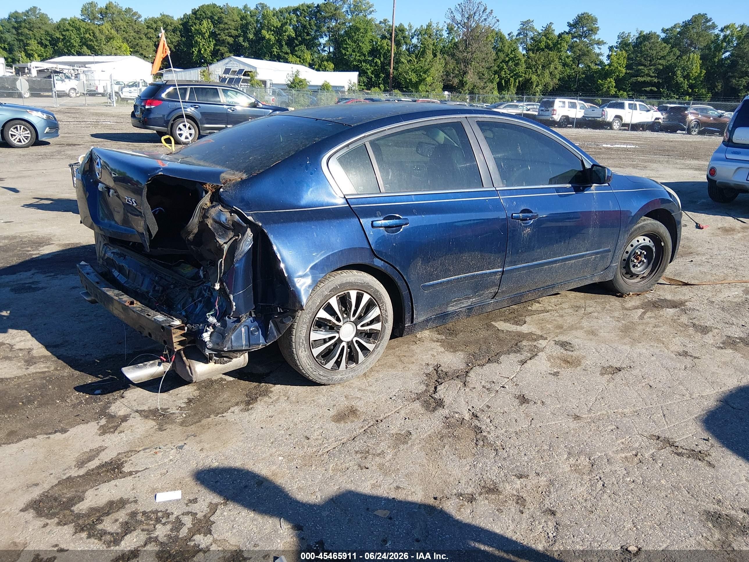 2009 Nissan Altima 2.5 S Blue vin: 1N4AL21E19C169768