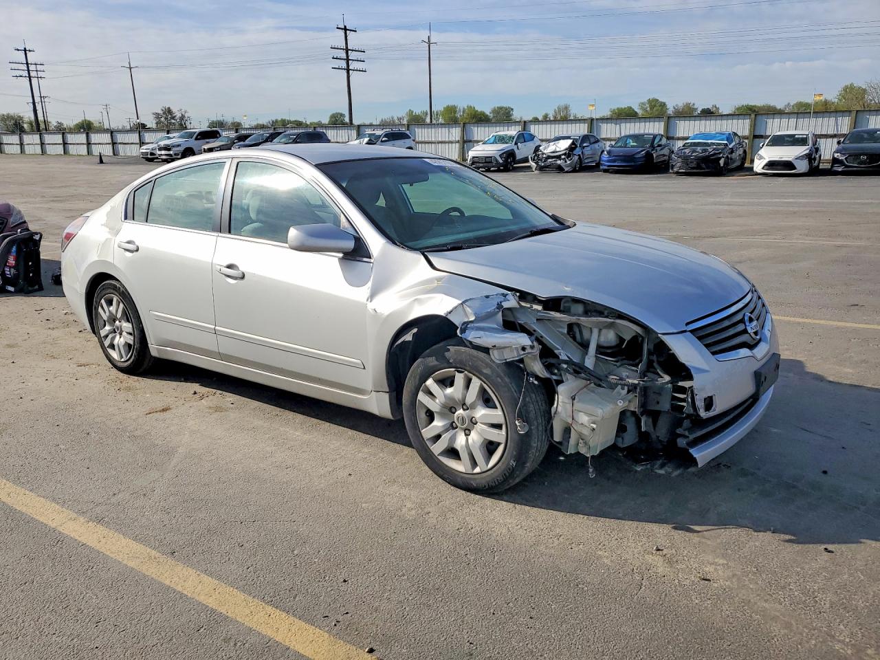 2009 Nissan Altima 2.5 Silver vin: 1N4AL21E19C193147