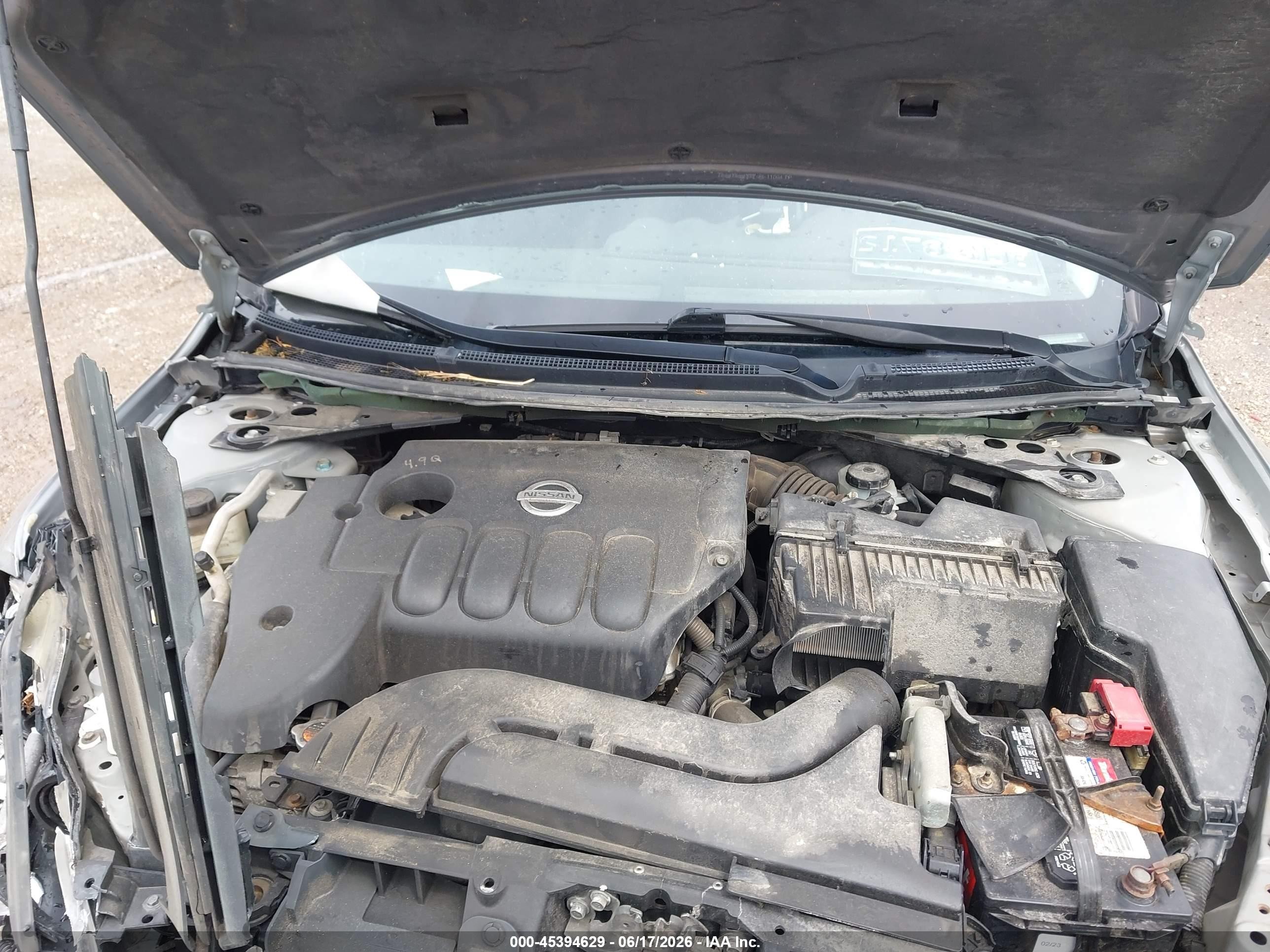 2009 Nissan Altima 2.5 S Silver vin: 1N4AL21E19N402746