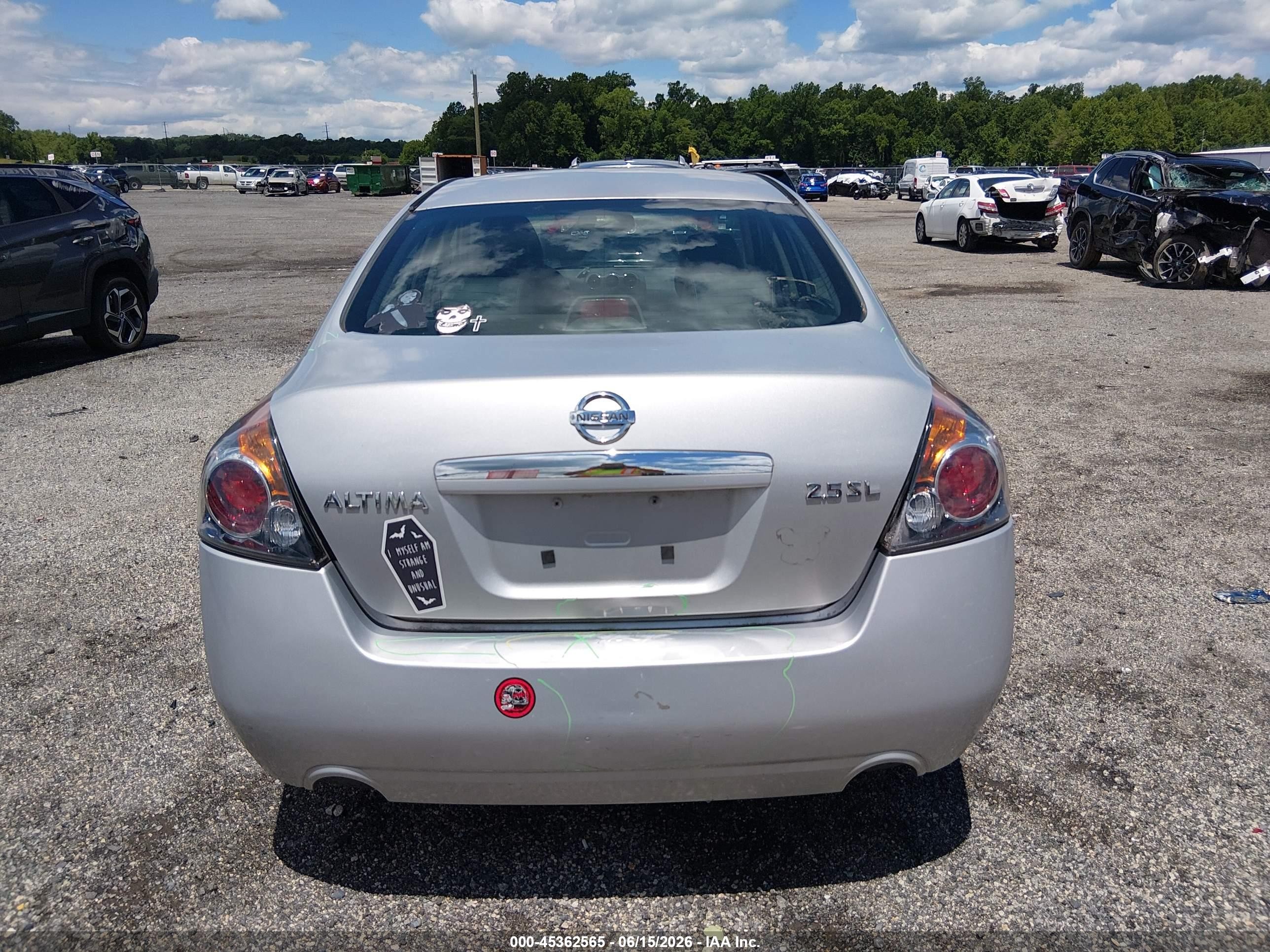 2009 Nissan Altima 2.5 S Silver vin: 1N4AL21E19N404707