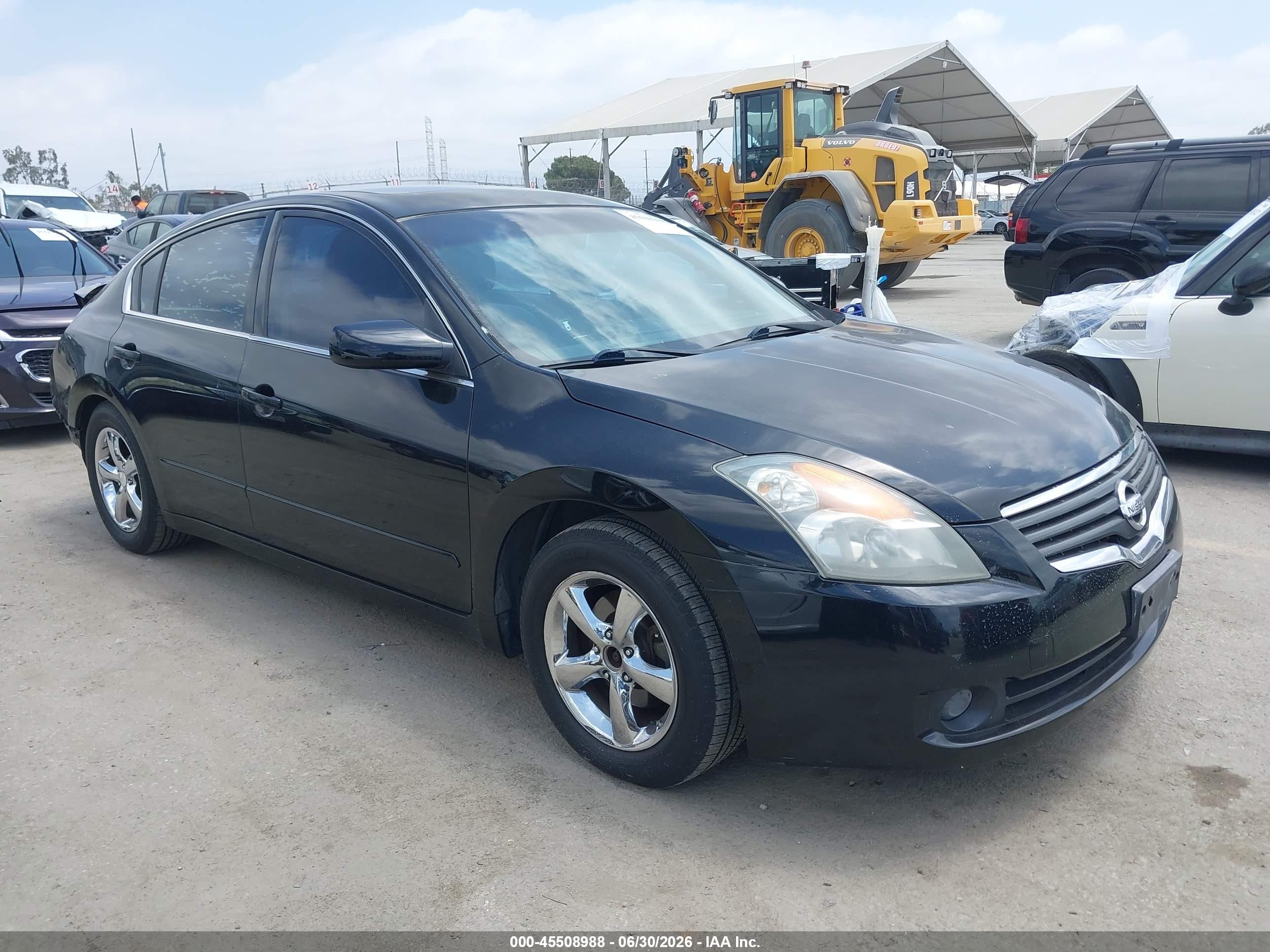 2009 Nissan Altima 2.5 S Black vin: 1N4AL21E19N408689