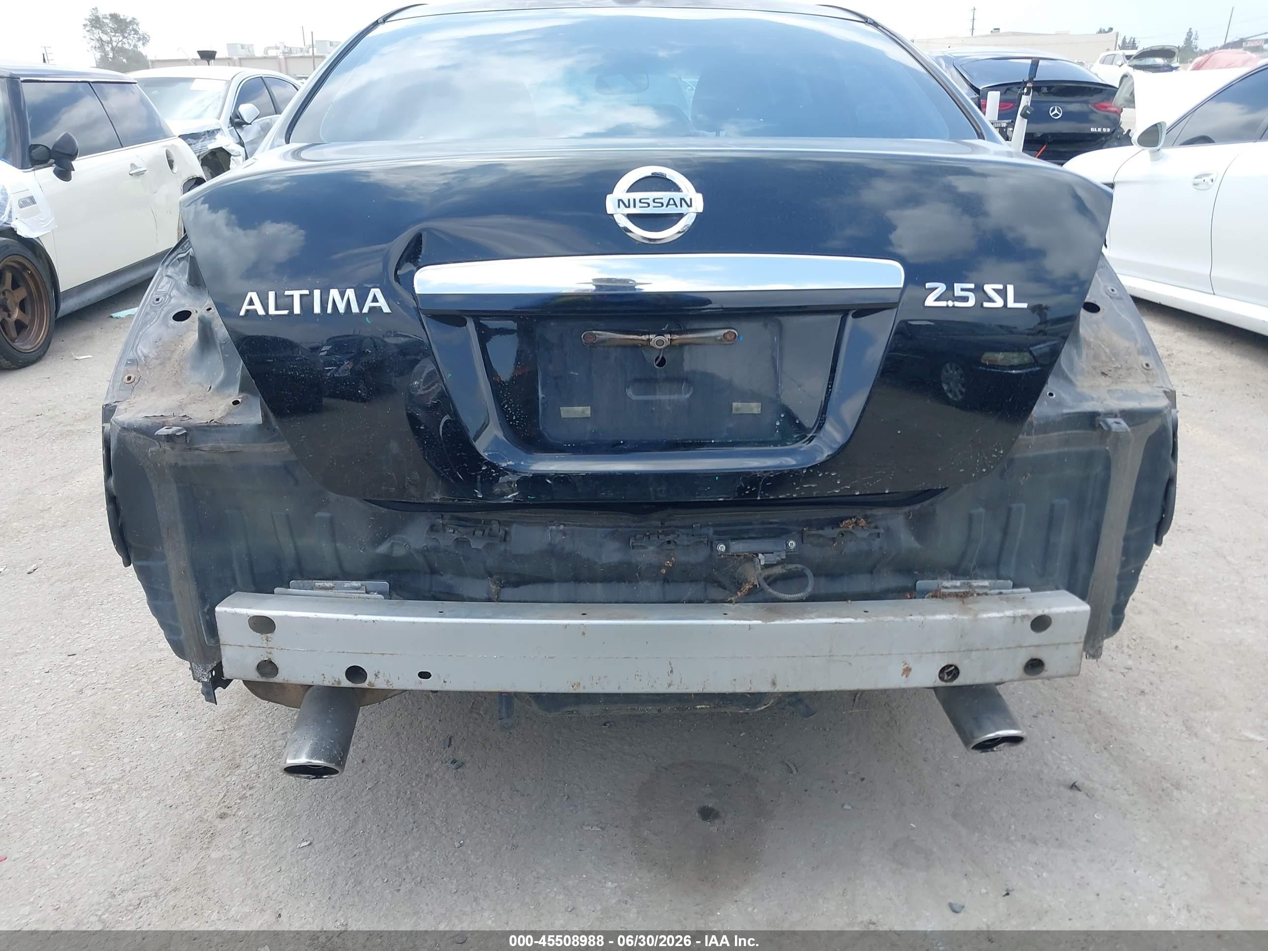 2009 Nissan Altima 2.5 S Black vin: 1N4AL21E19N408689