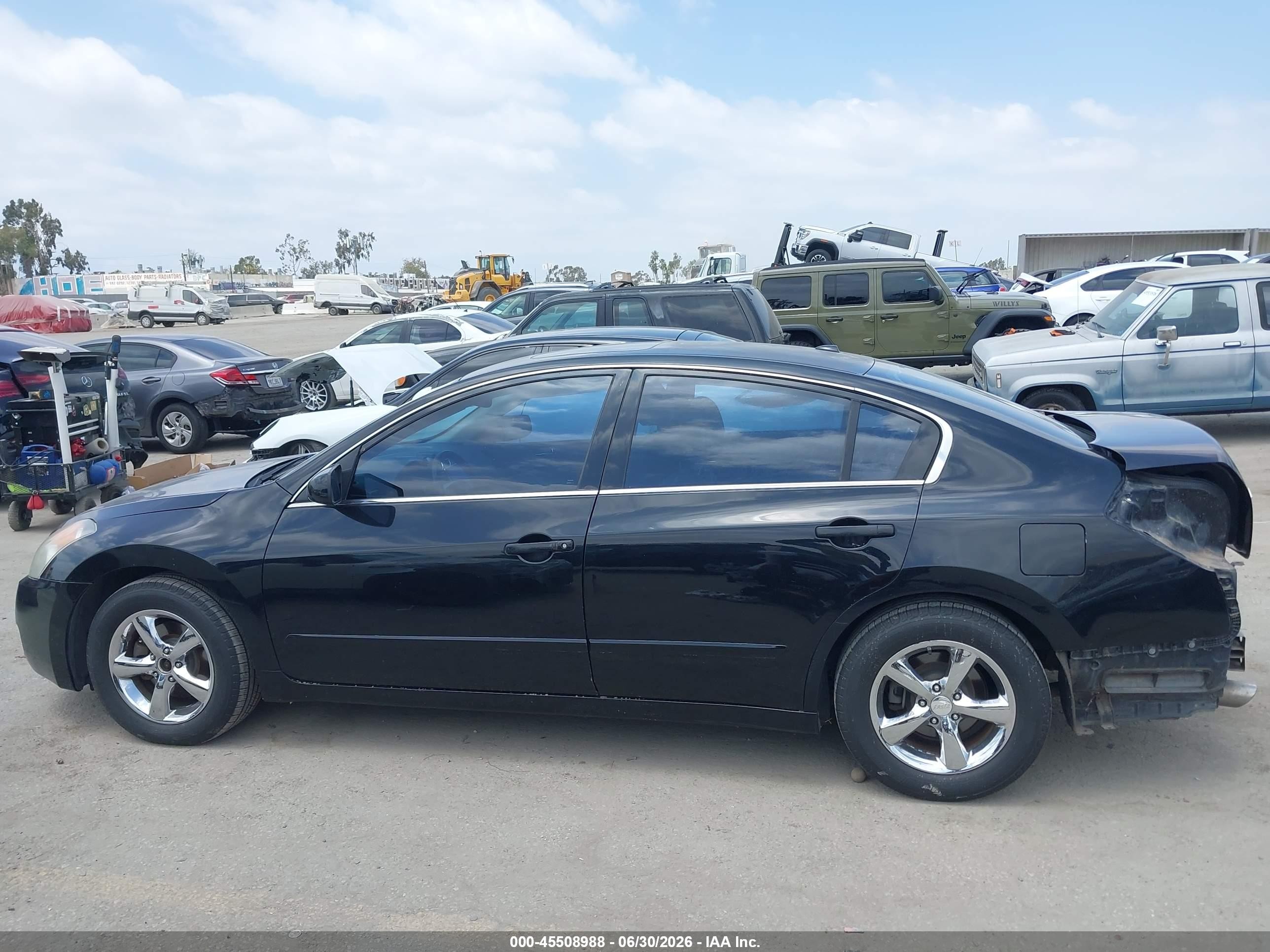 2009 Nissan Altima 2.5 S Black vin: 1N4AL21E19N408689