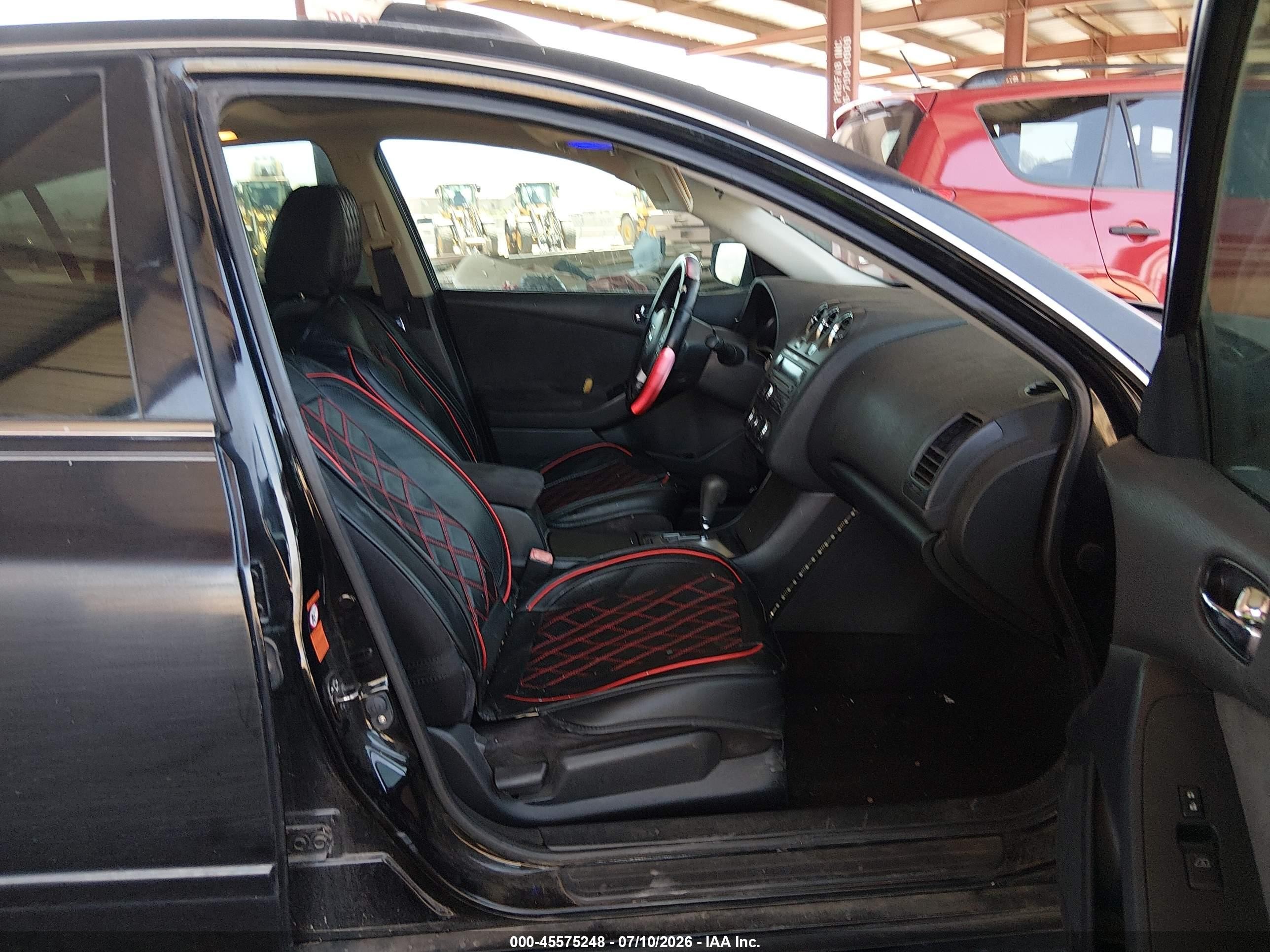 2009 Nissan Altima 2.5 S Black vin: 1N4AL21E19N420616