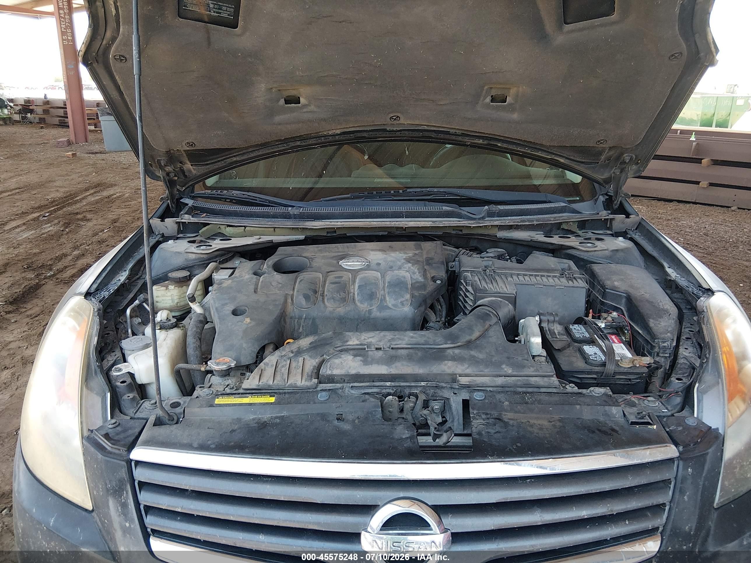 2009 Nissan Altima 2.5 S Black vin: 1N4AL21E19N420616