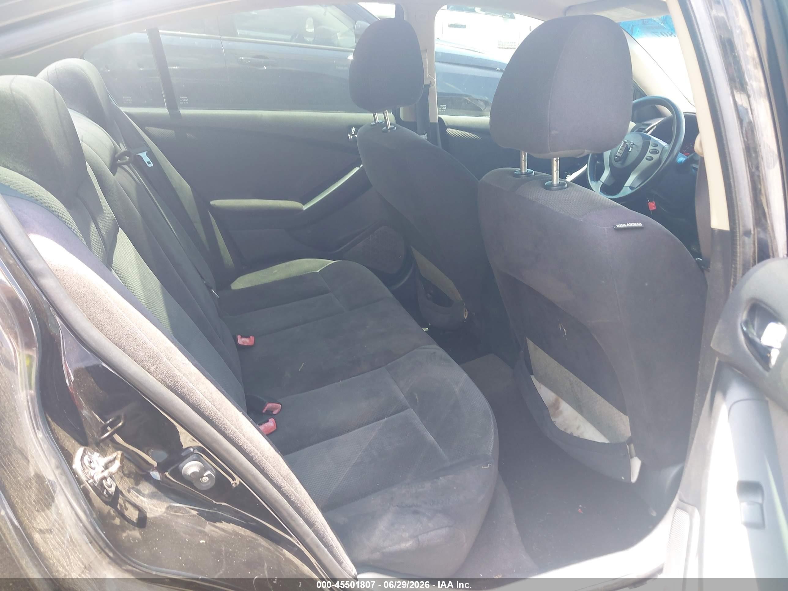 2009 Nissan Altima 2.5 S Черный vin: 1N4AL21E19N426478