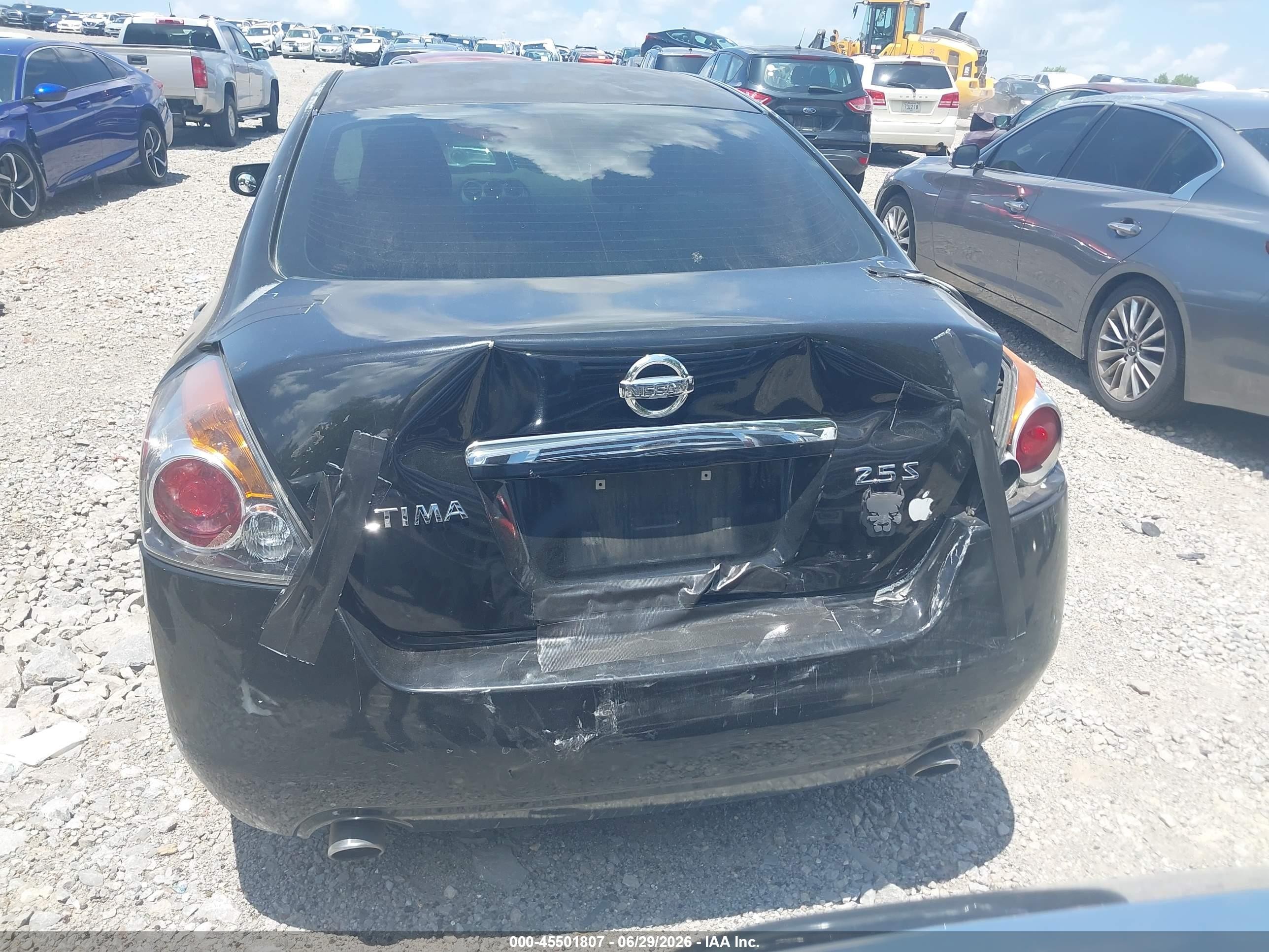 2009 Nissan Altima 2.5 S Черный vin: 1N4AL21E19N426478