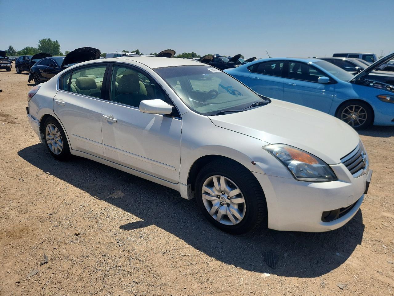 2009 Nissan Altima 2.5/2.5s Белый vin: 1N4AL21E19N444589