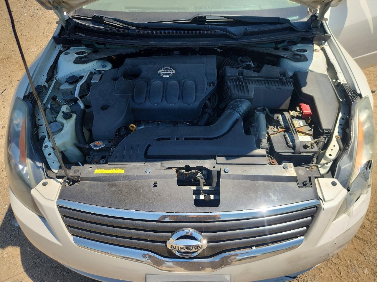 2009 Nissan Altima 2.5/2.5s Белый vin: 1N4AL21E19N444589