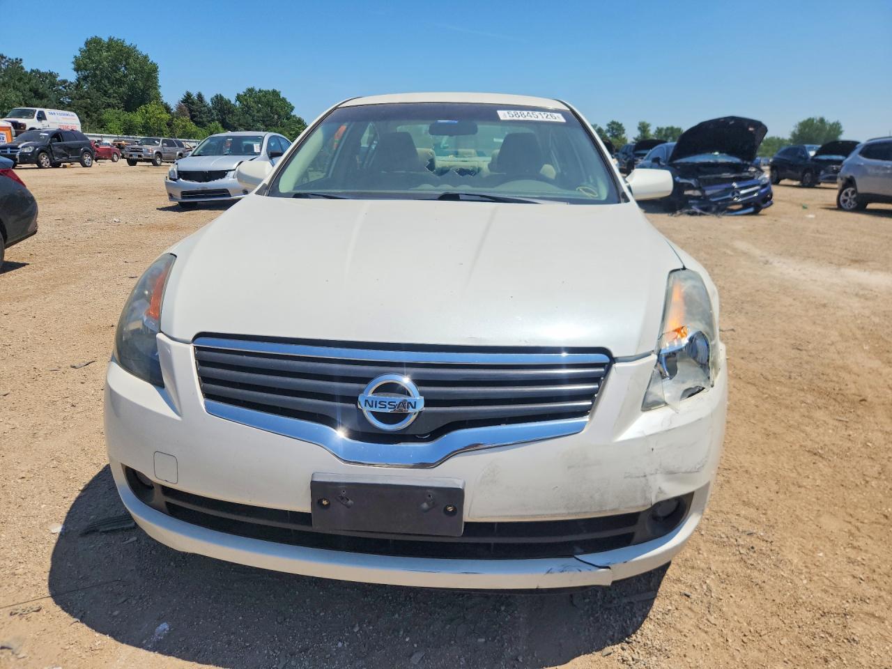 2009 Nissan Altima 2.5/2.5s Белый vin: 1N4AL21E19N444589