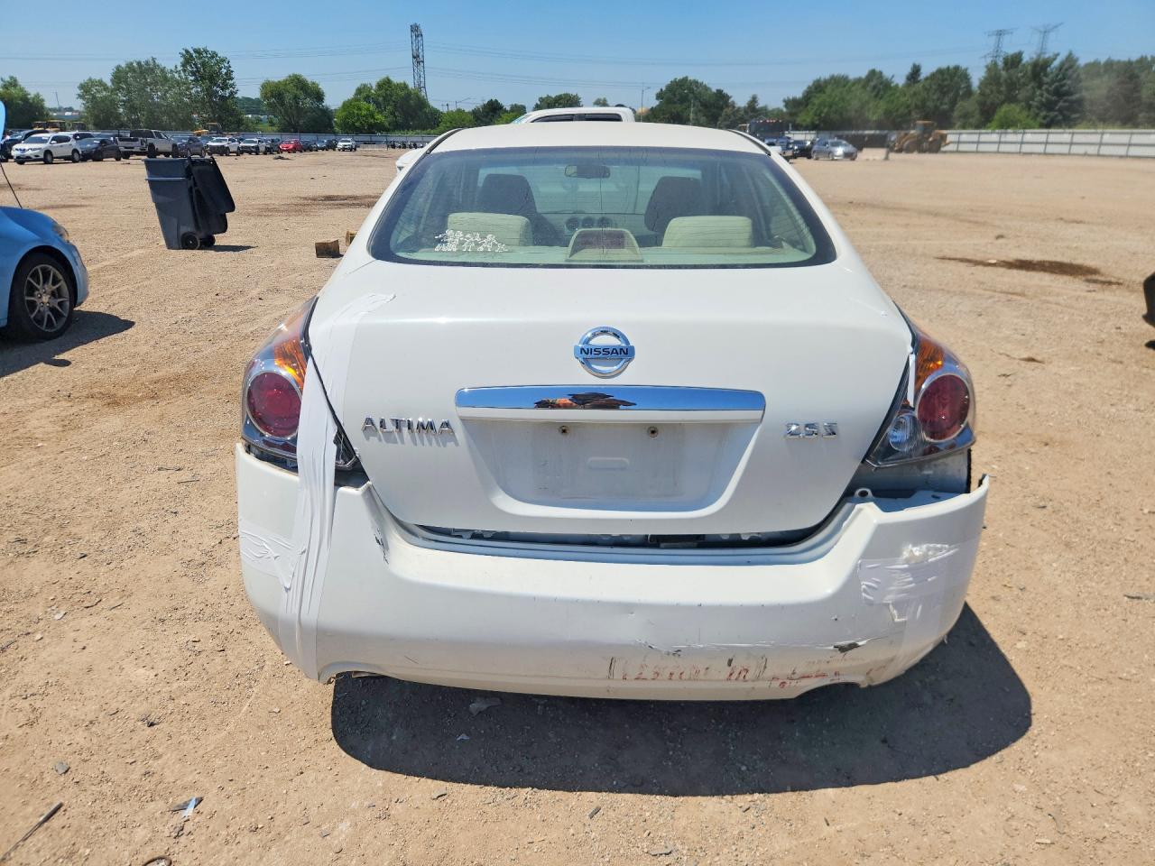 2009 Nissan Altima 2.5/2.5s Белый vin: 1N4AL21E19N444589