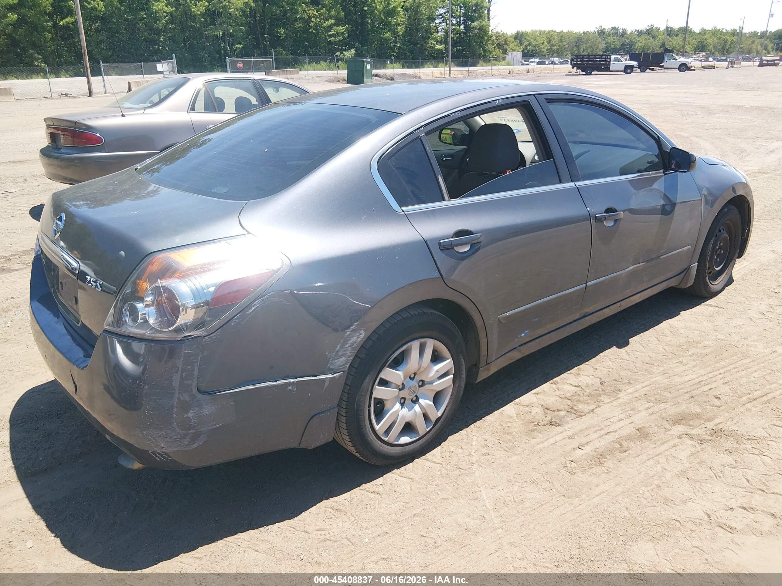 2009 Nissan Altima 2.5 S Gray vin: 1N4AL21E19N456547