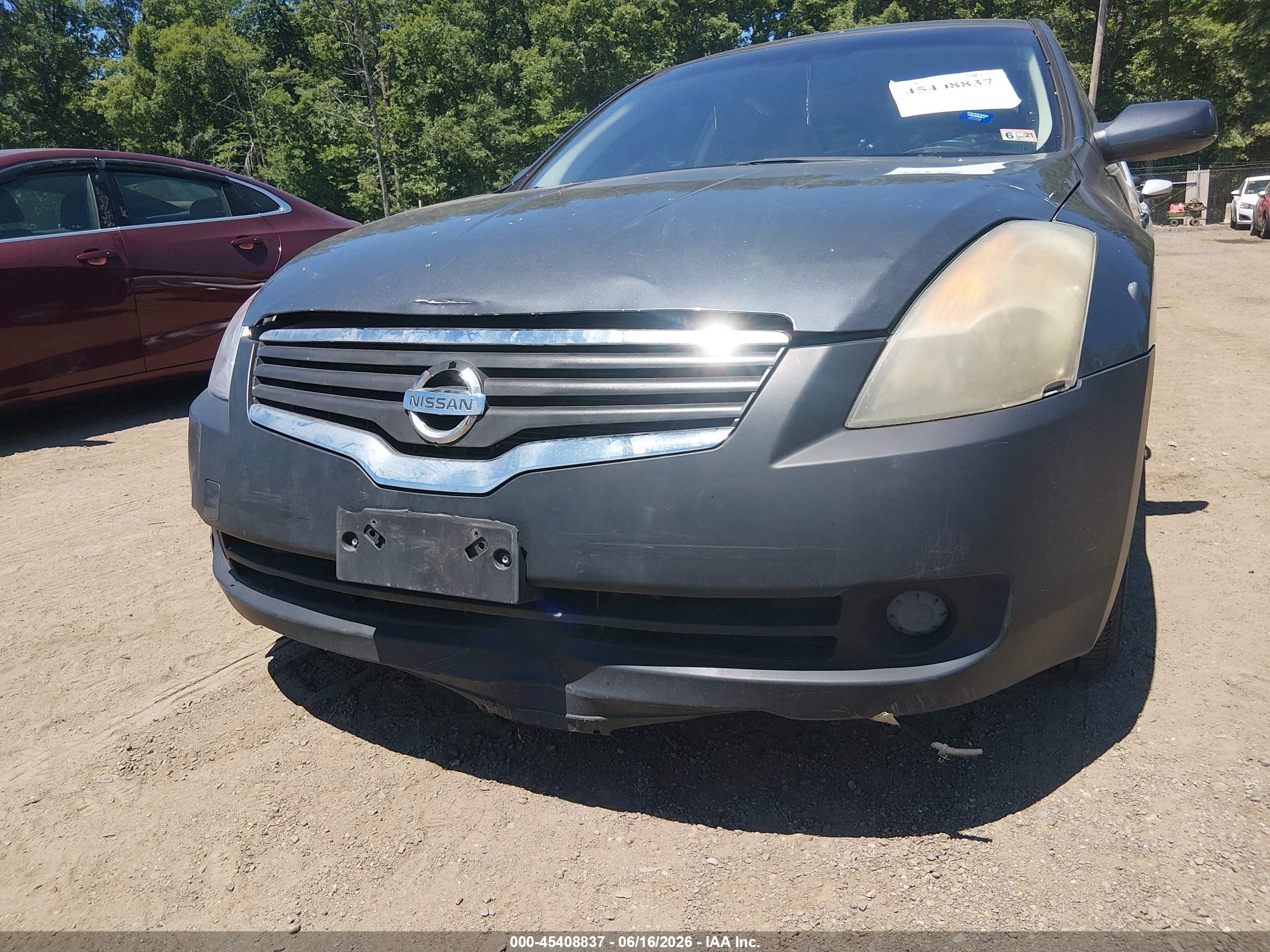 2009 Nissan Altima 2.5 S Gray vin: 1N4AL21E19N456547