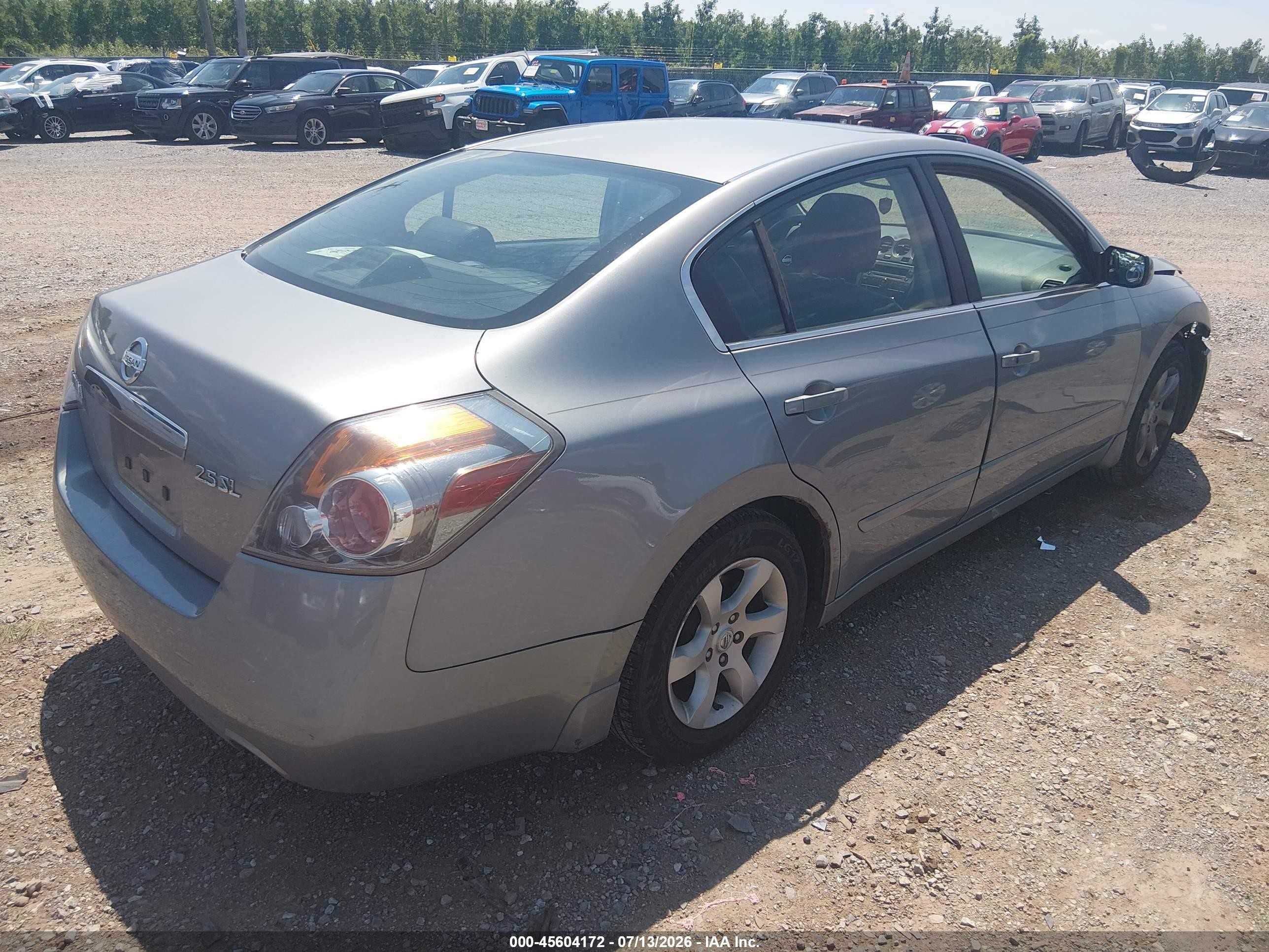 2009 Nissan Altima 2.5 S Серый vin: 1N4AL21E19N465099
