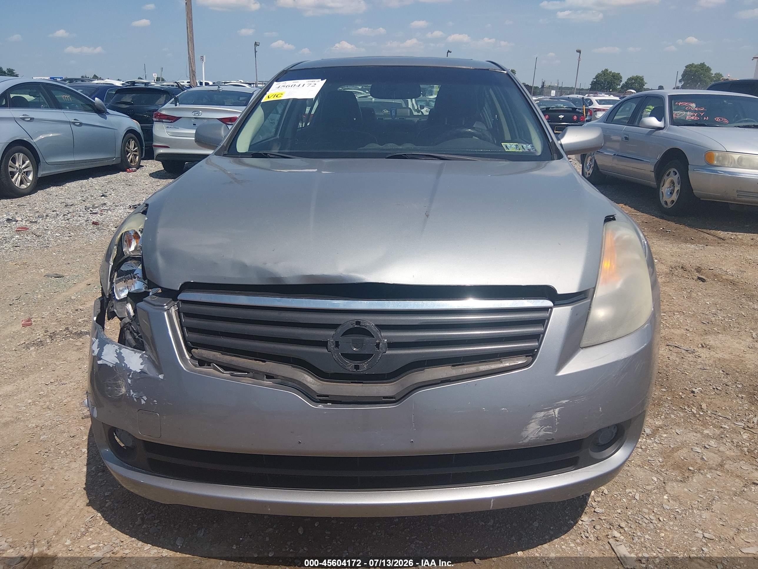 2009 Nissan Altima 2.5 S Серый vin: 1N4AL21E19N465099