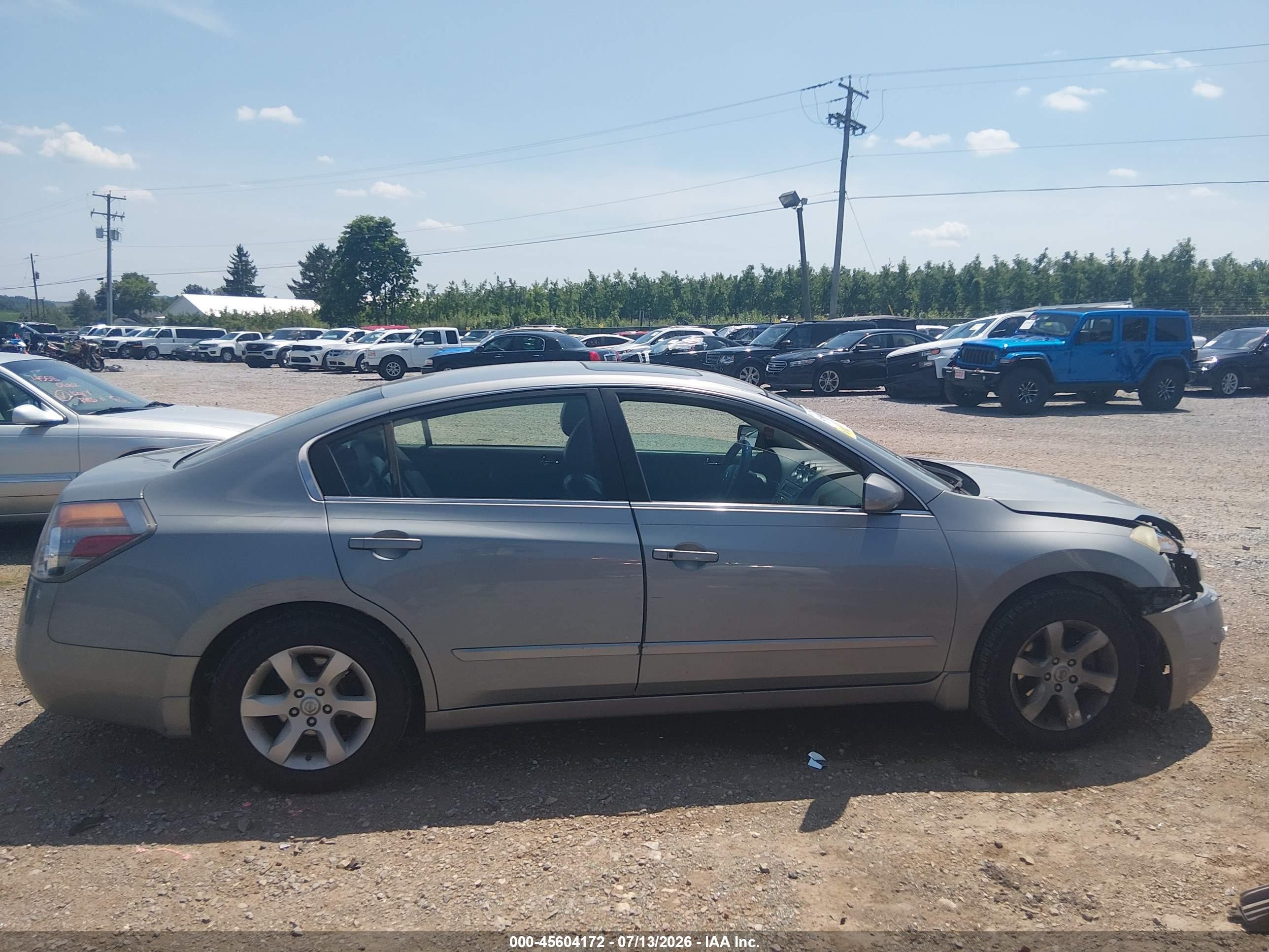 2009 Nissan Altima 2.5 S Серый vin: 1N4AL21E19N465099