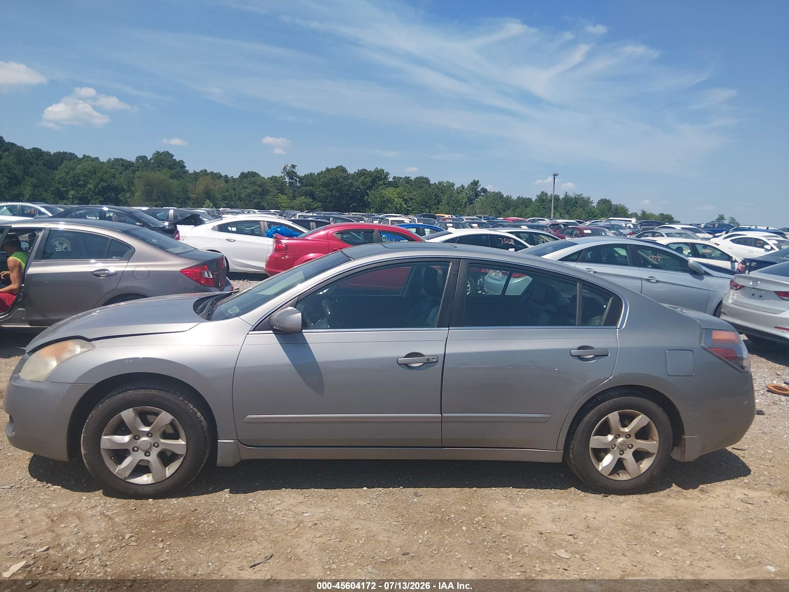 2009 Nissan Altima 2.5 S Серый vin: 1N4AL21E19N465099