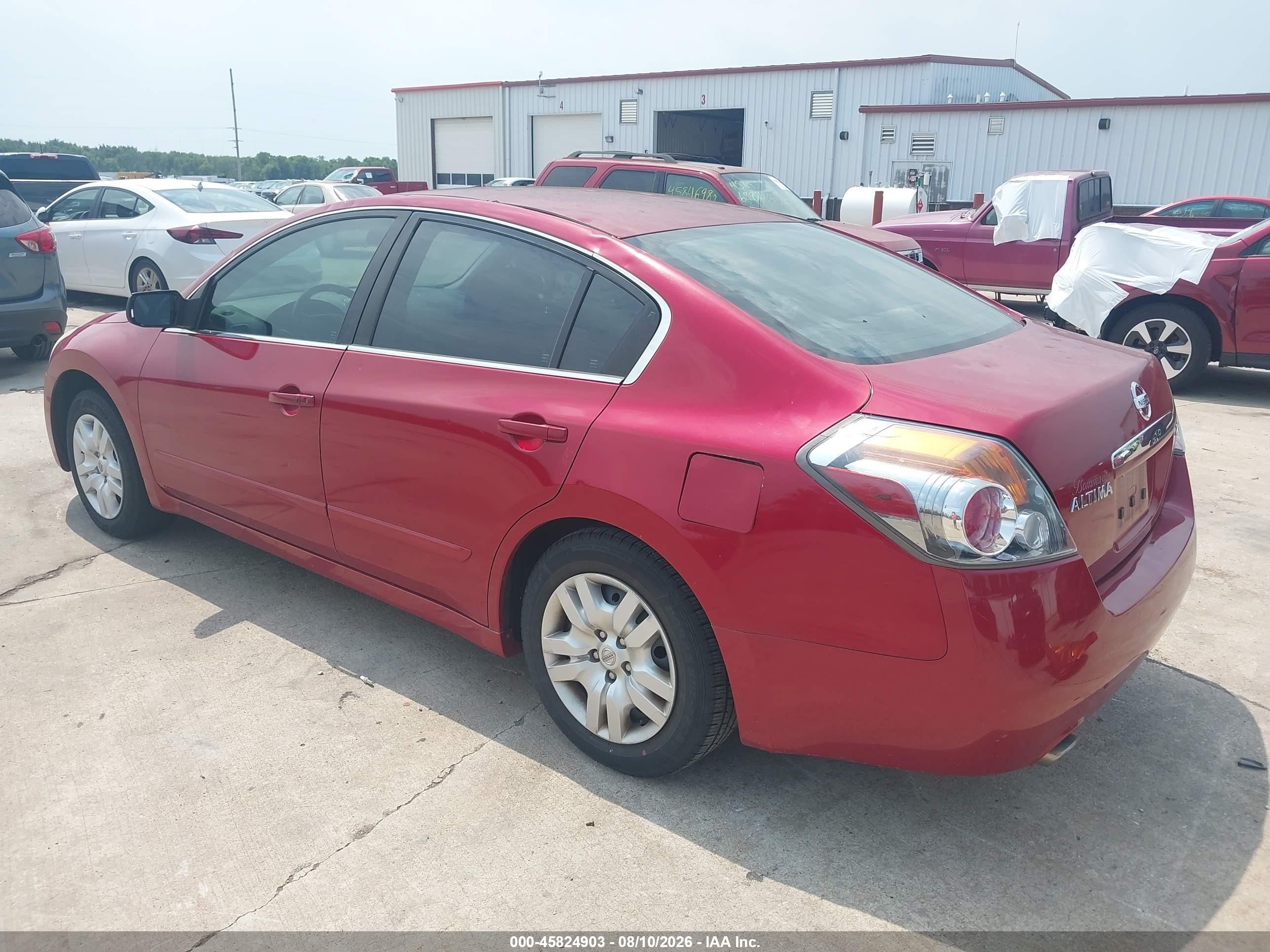 2009 Nissan Altima 2.5/2.5s Red vin: 1N4AL21E19N474935
