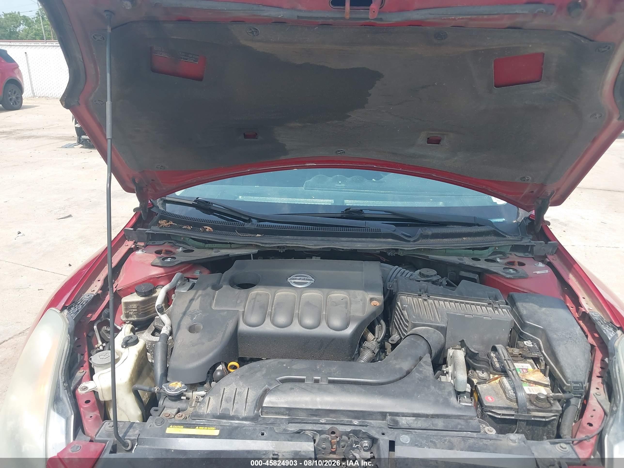 2009 Nissan Altima 2.5/2.5s Red vin: 1N4AL21E19N474935