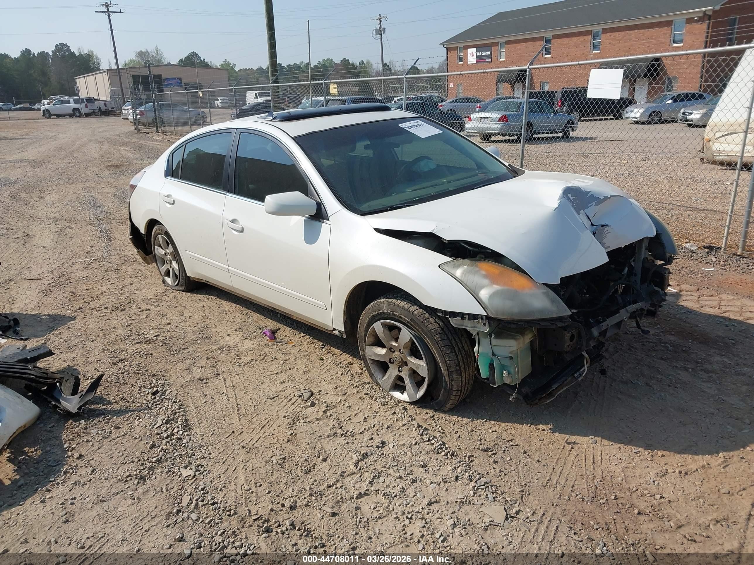 2009 Nissan Altima 2.5 S White vin: 1N4AL21E19N477012