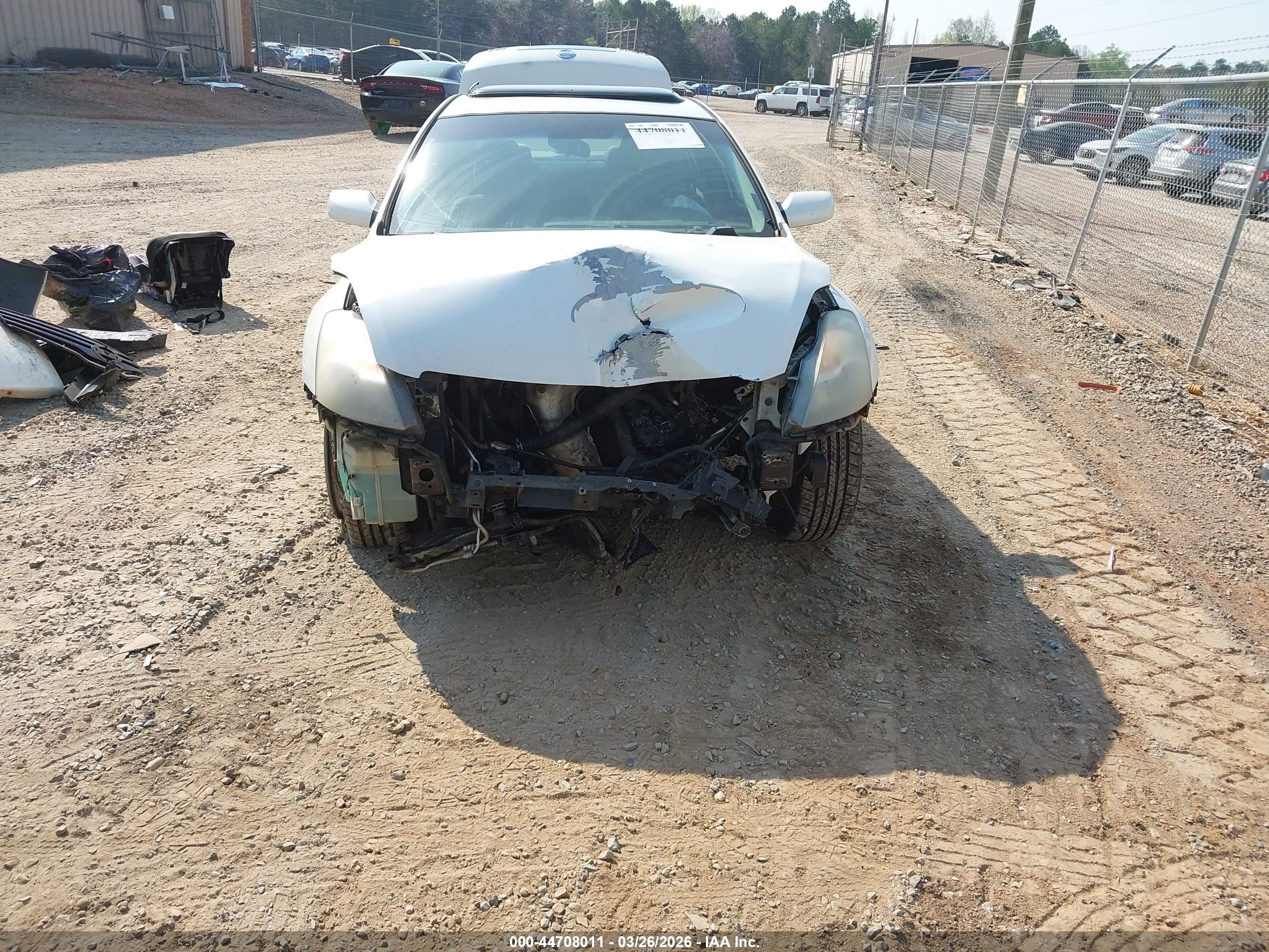 2009 Nissan Altima 2.5 S White vin: 1N4AL21E19N477012