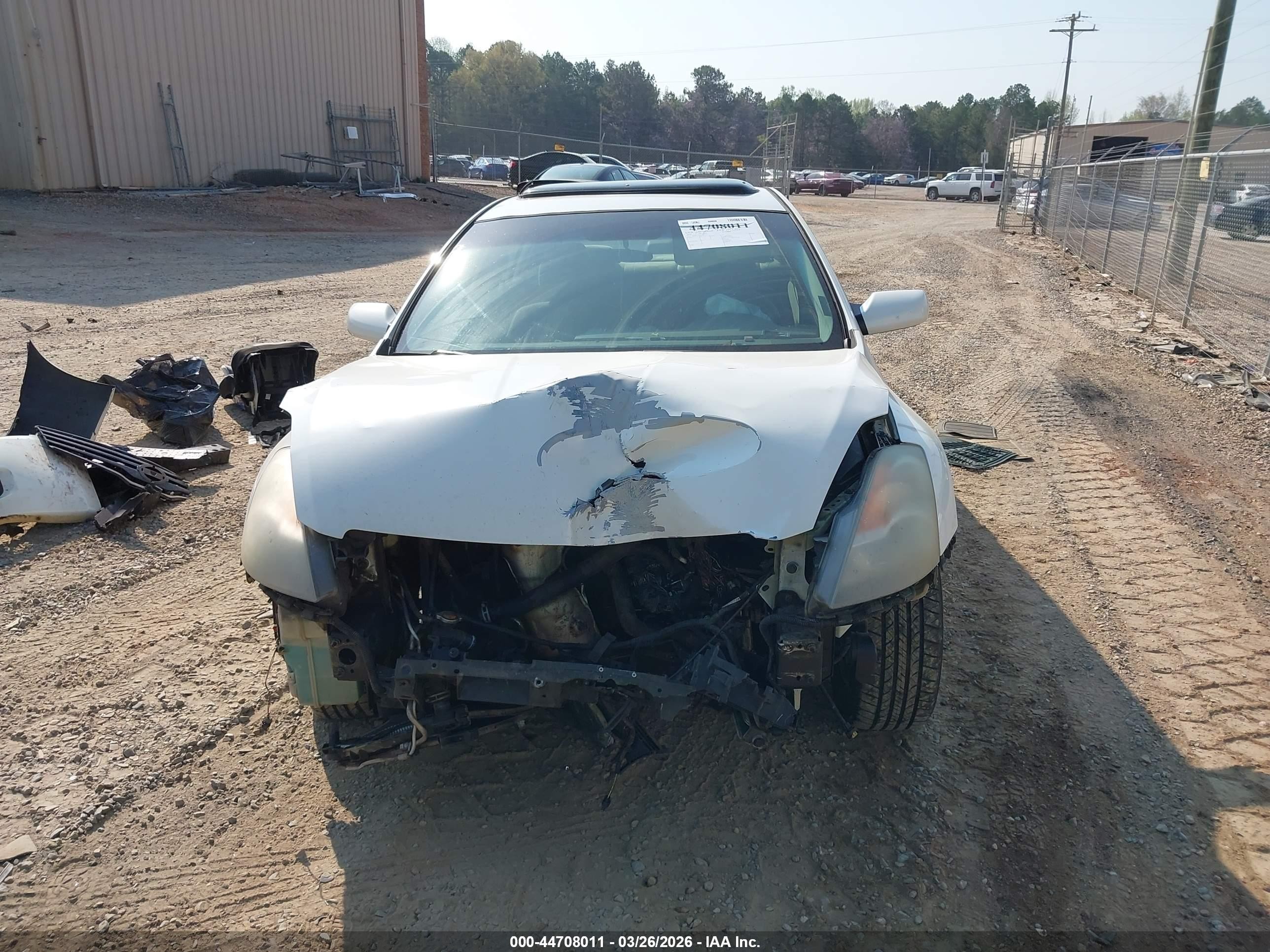 2009 Nissan Altima 2.5 S White vin: 1N4AL21E19N477012