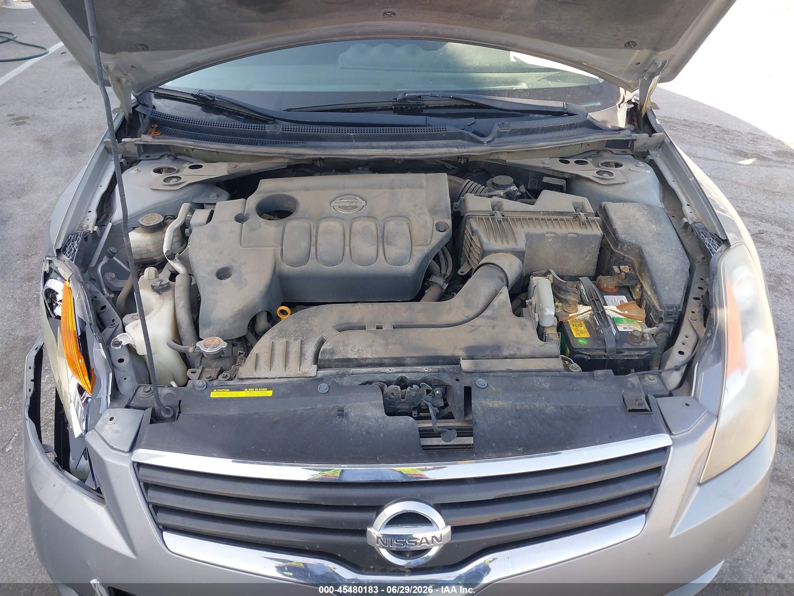 2009 Nissan Altima 2.5 S Серый vin: 1N4AL21E19N499124