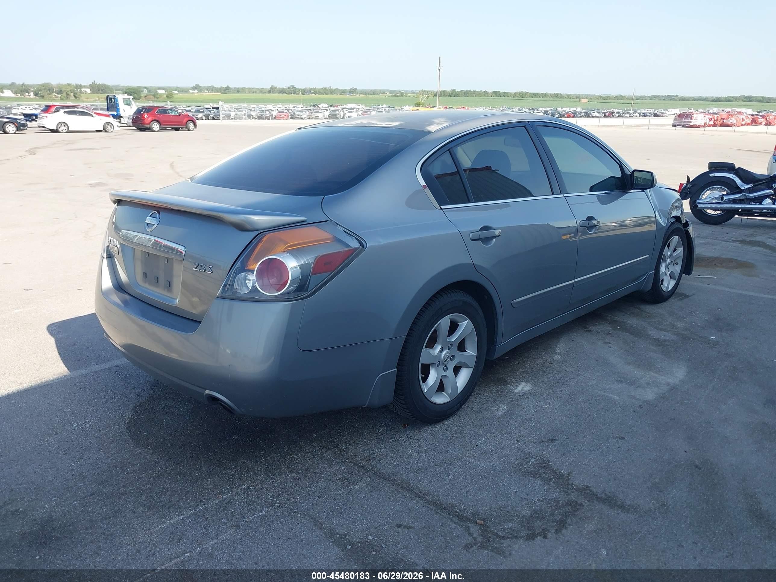 2009 Nissan Altima 2.5 S Серый vin: 1N4AL21E19N499124