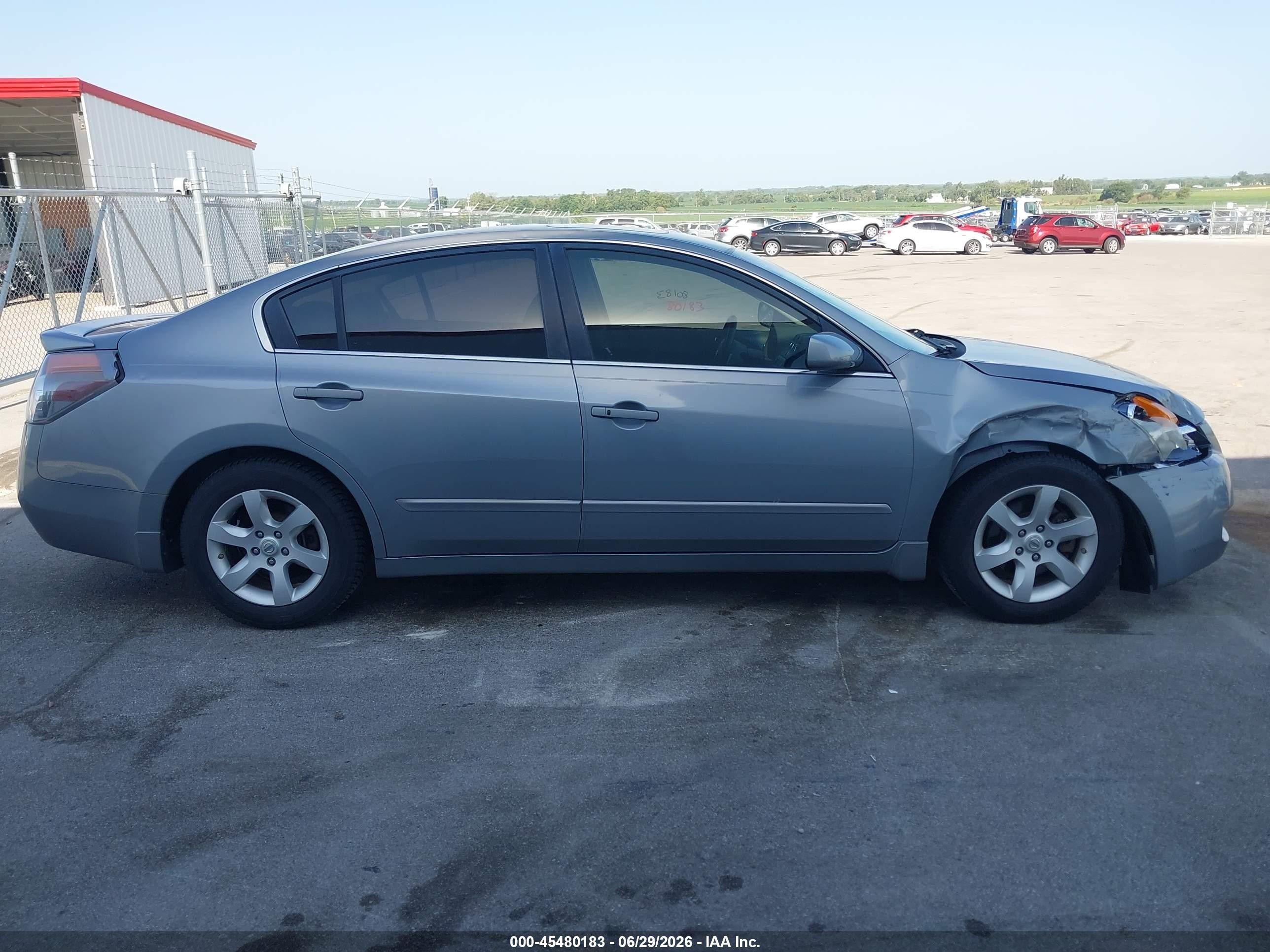 2009 Nissan Altima 2.5 S Серый vin: 1N4AL21E19N499124