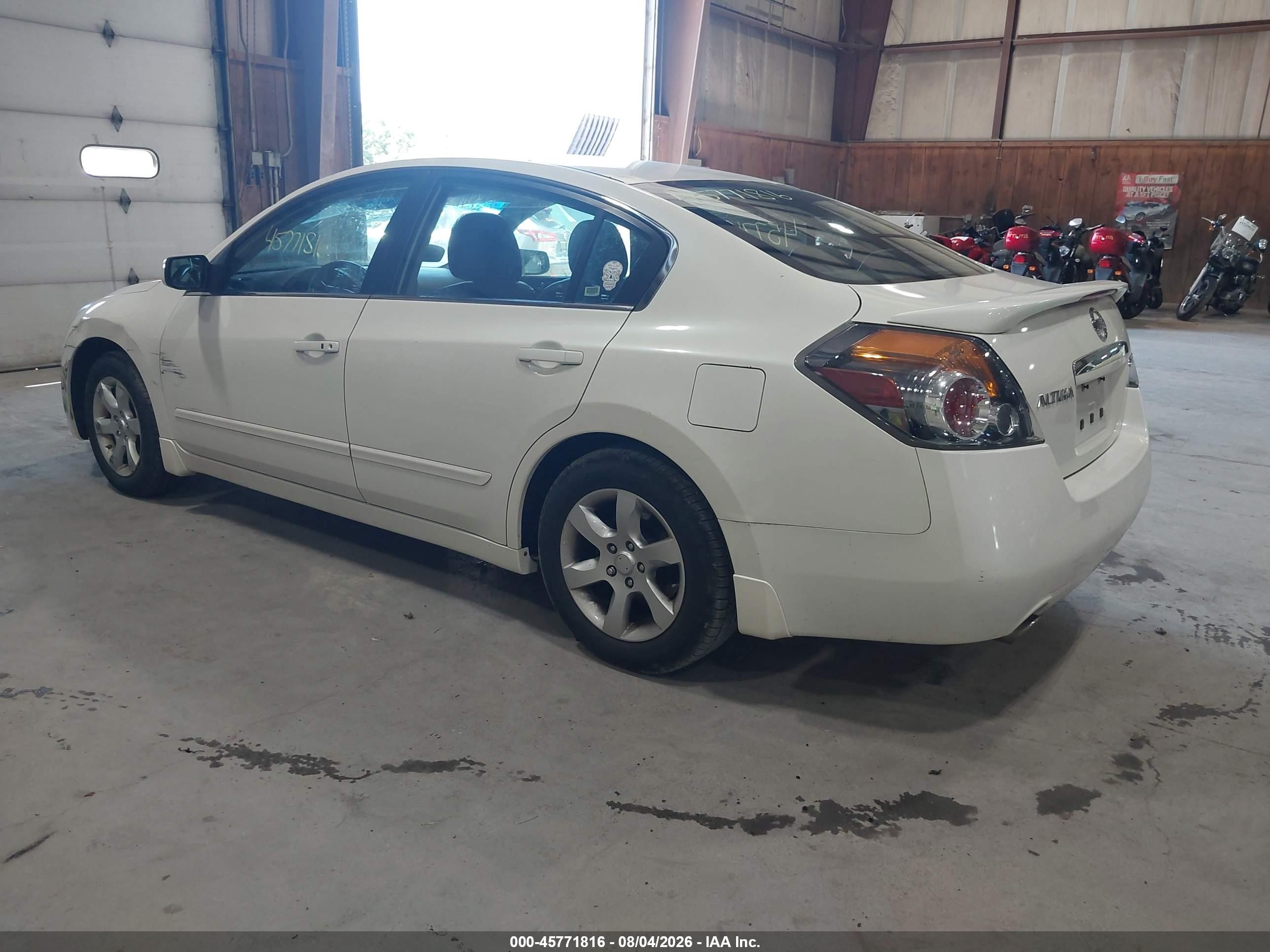2009 Nissan Altima 2.5 S White vin: 1N4AL21E19N506511