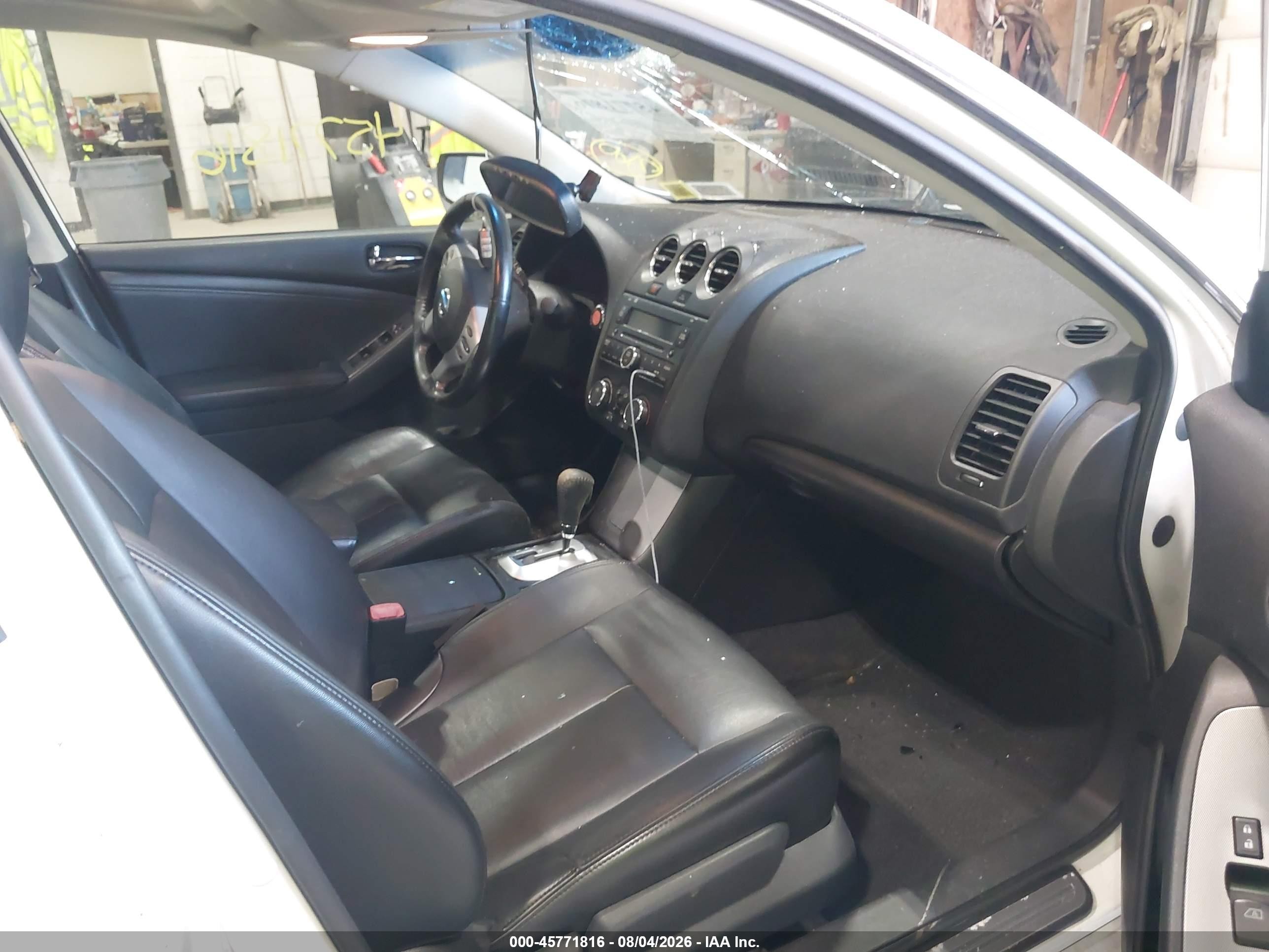 2009 Nissan Altima 2.5 S White vin: 1N4AL21E19N506511