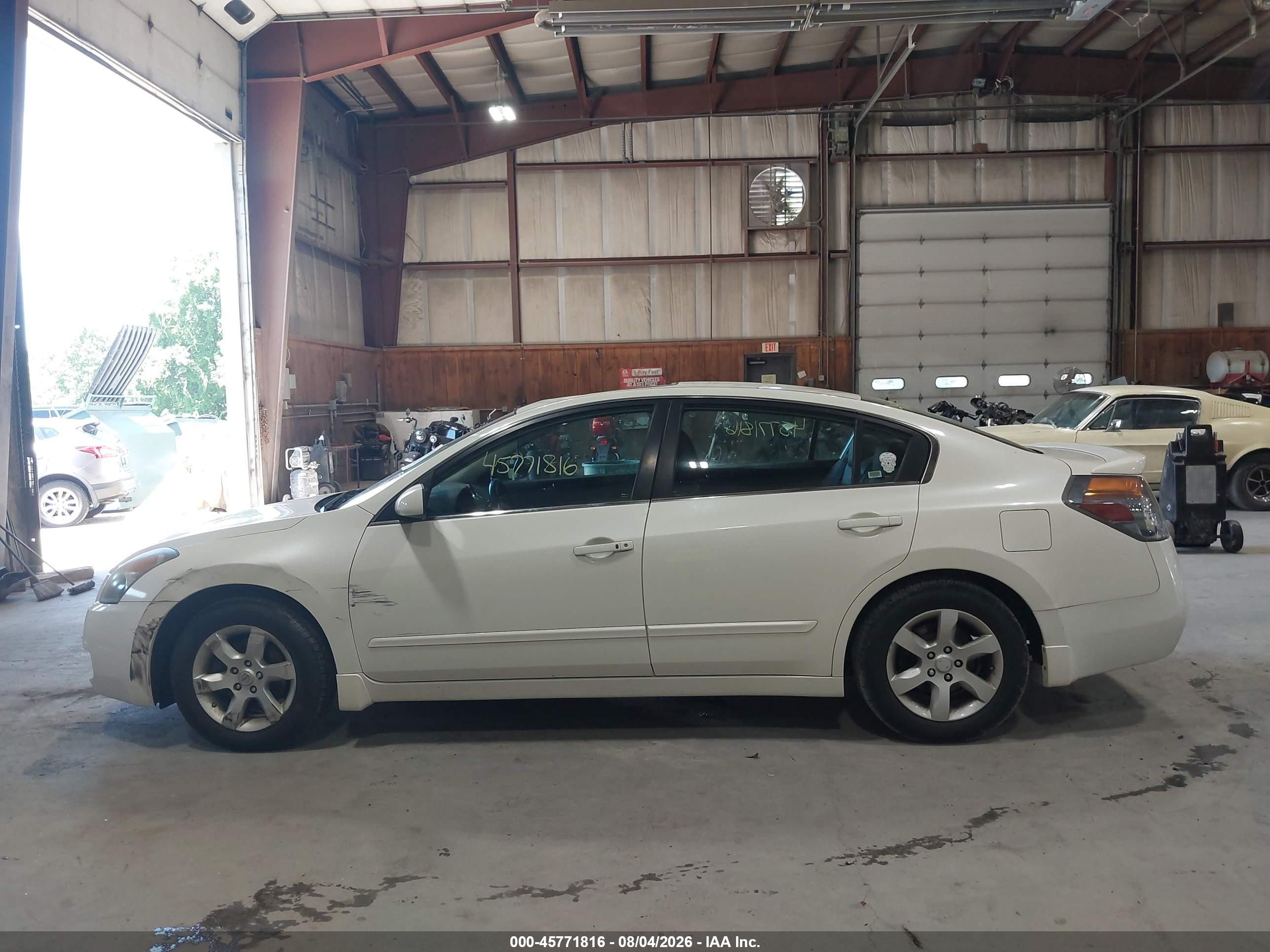 2009 Nissan Altima 2.5 S White vin: 1N4AL21E19N506511