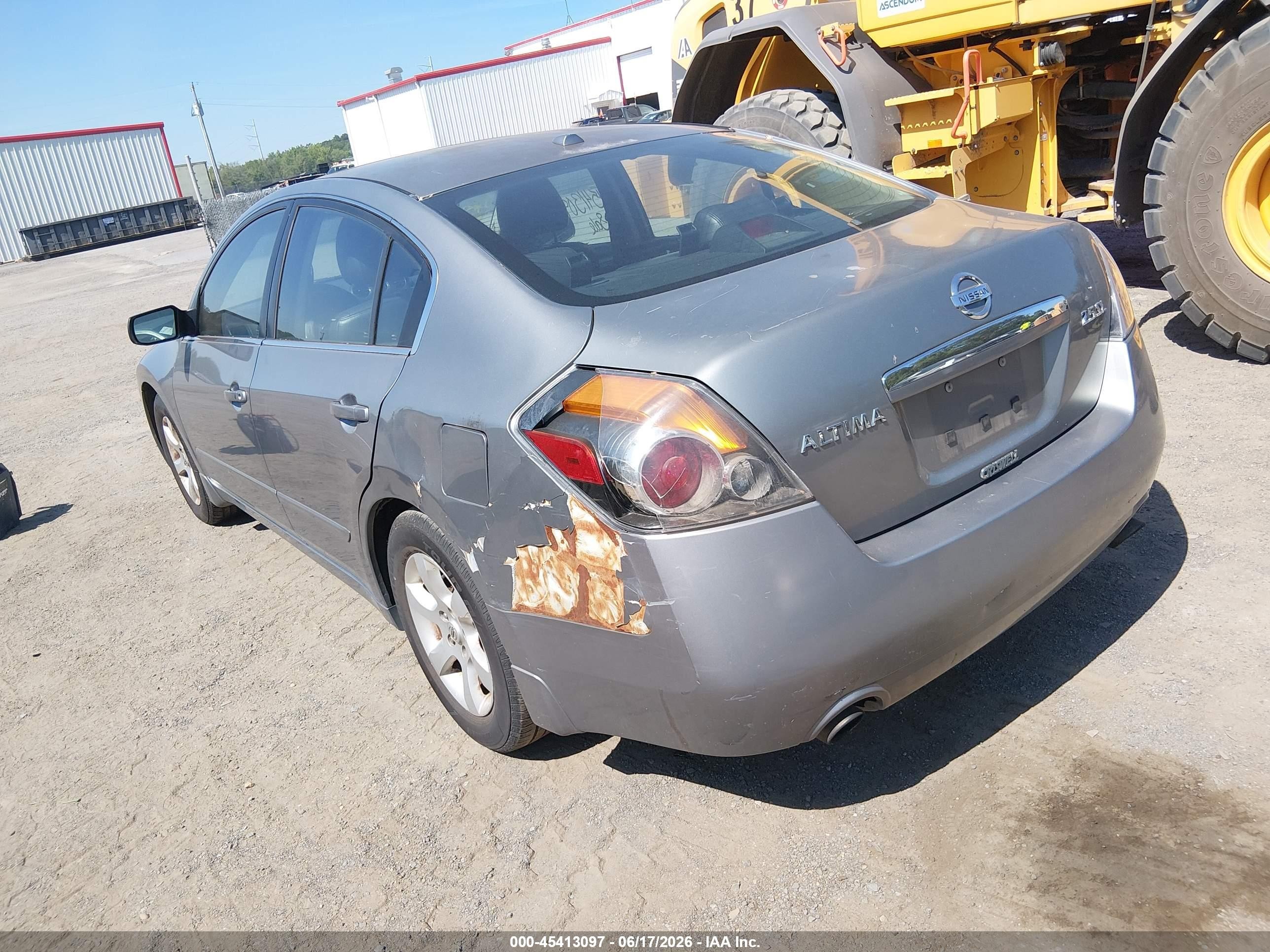 2009 Nissan Altima 2.5 S Gray vin: 1N4AL21E19N551013
