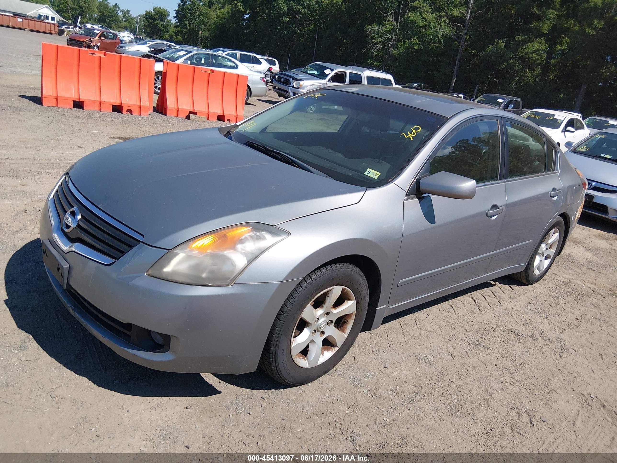 2009 Nissan Altima 2.5 S Gray vin: 1N4AL21E19N551013
