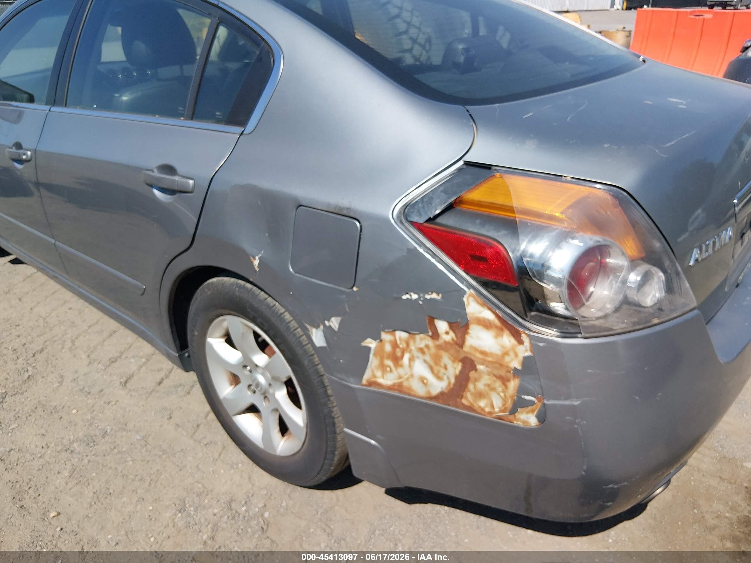 2009 Nissan Altima 2.5 S Gray vin: 1N4AL21E19N551013