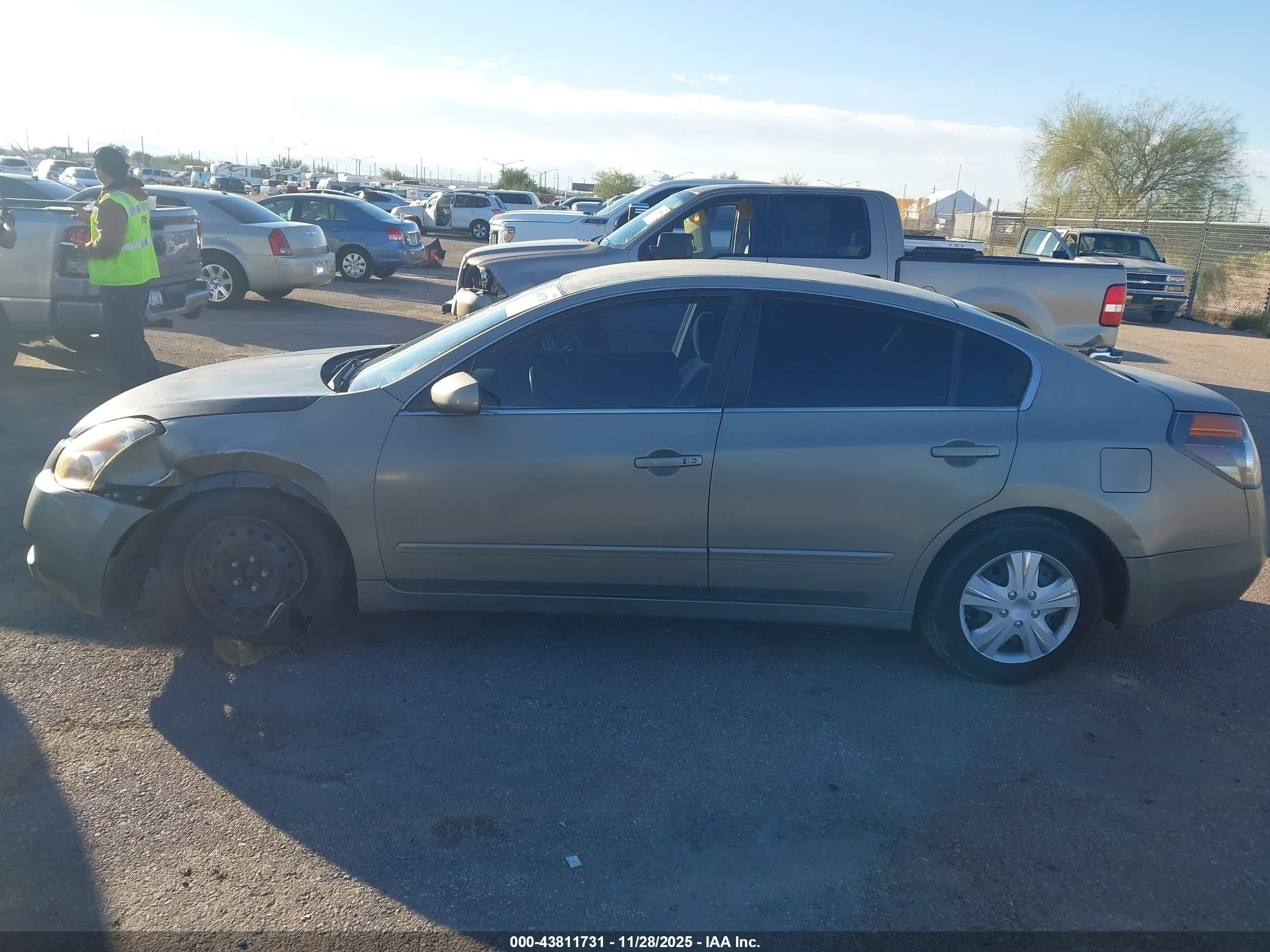 2007 Nissan Altima 2.5 S Gray vin: 1N4AL21E27C156217
