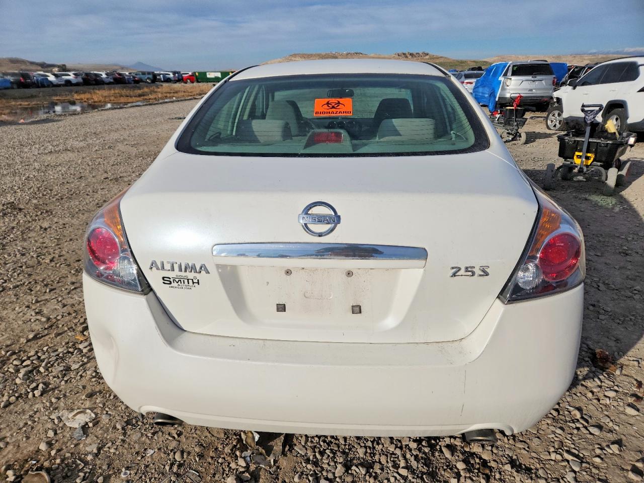 2007 Nissan Altima Белый vin: 1N4AL21E27C173244