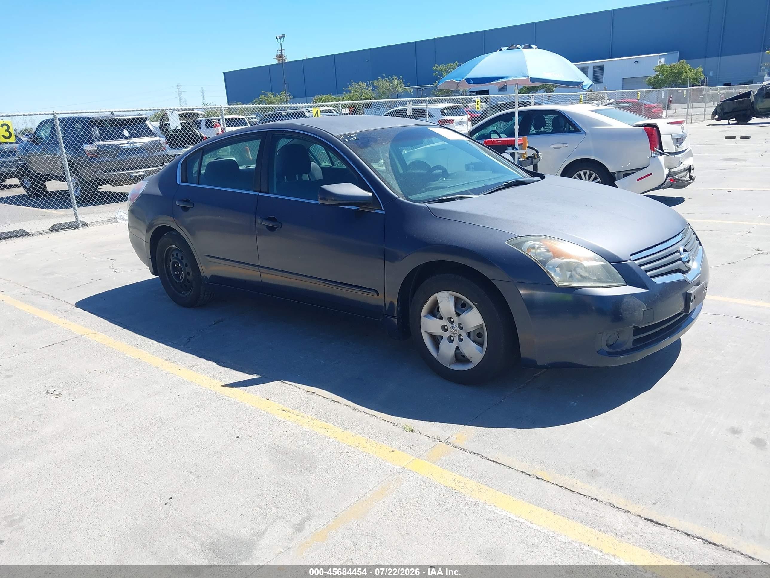 2007 Nissan Altima 2.5 S Blue vin: 1N4AL21E27C221681