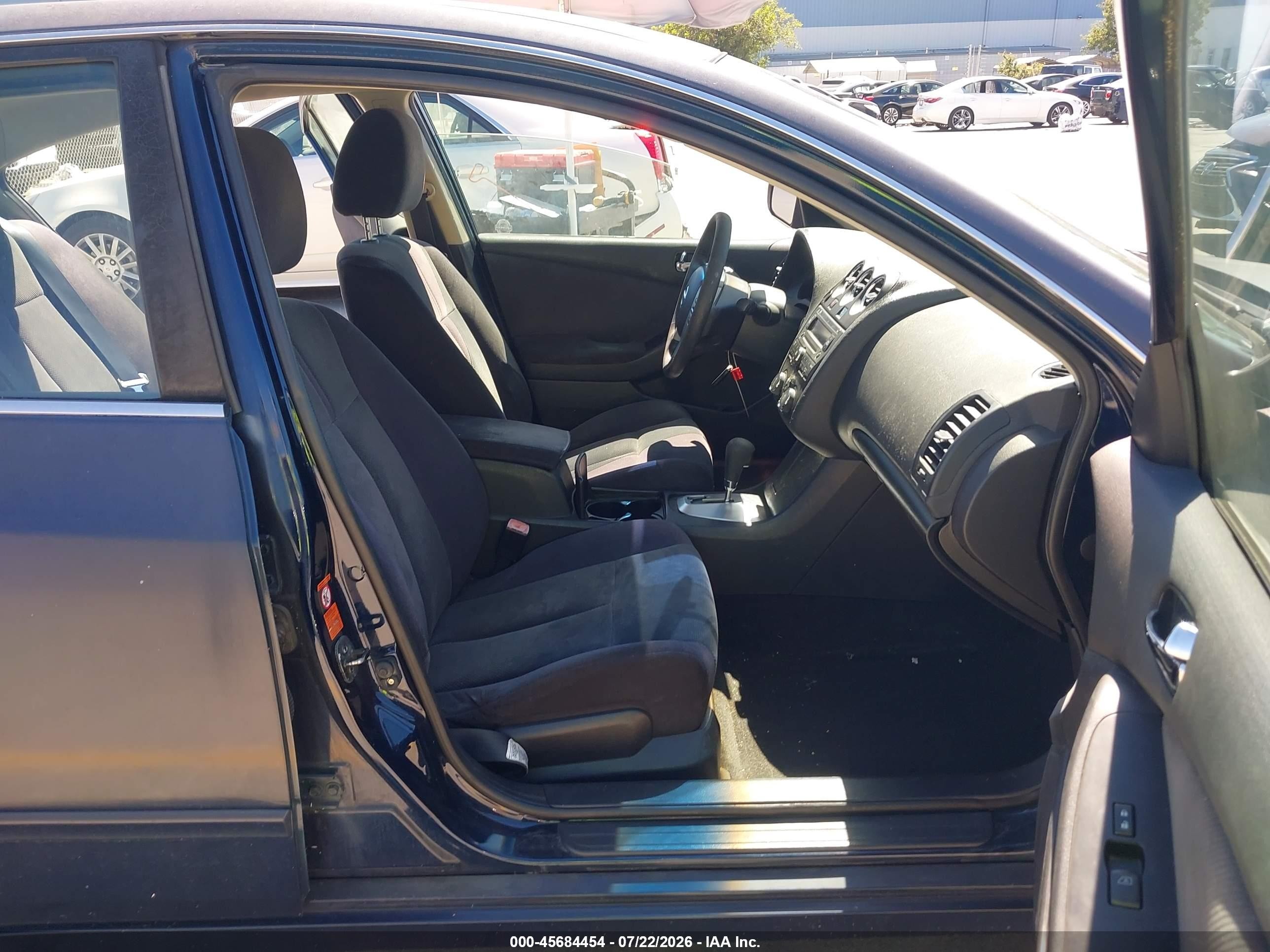 2007 Nissan Altima 2.5 S Blue vin: 1N4AL21E27C221681