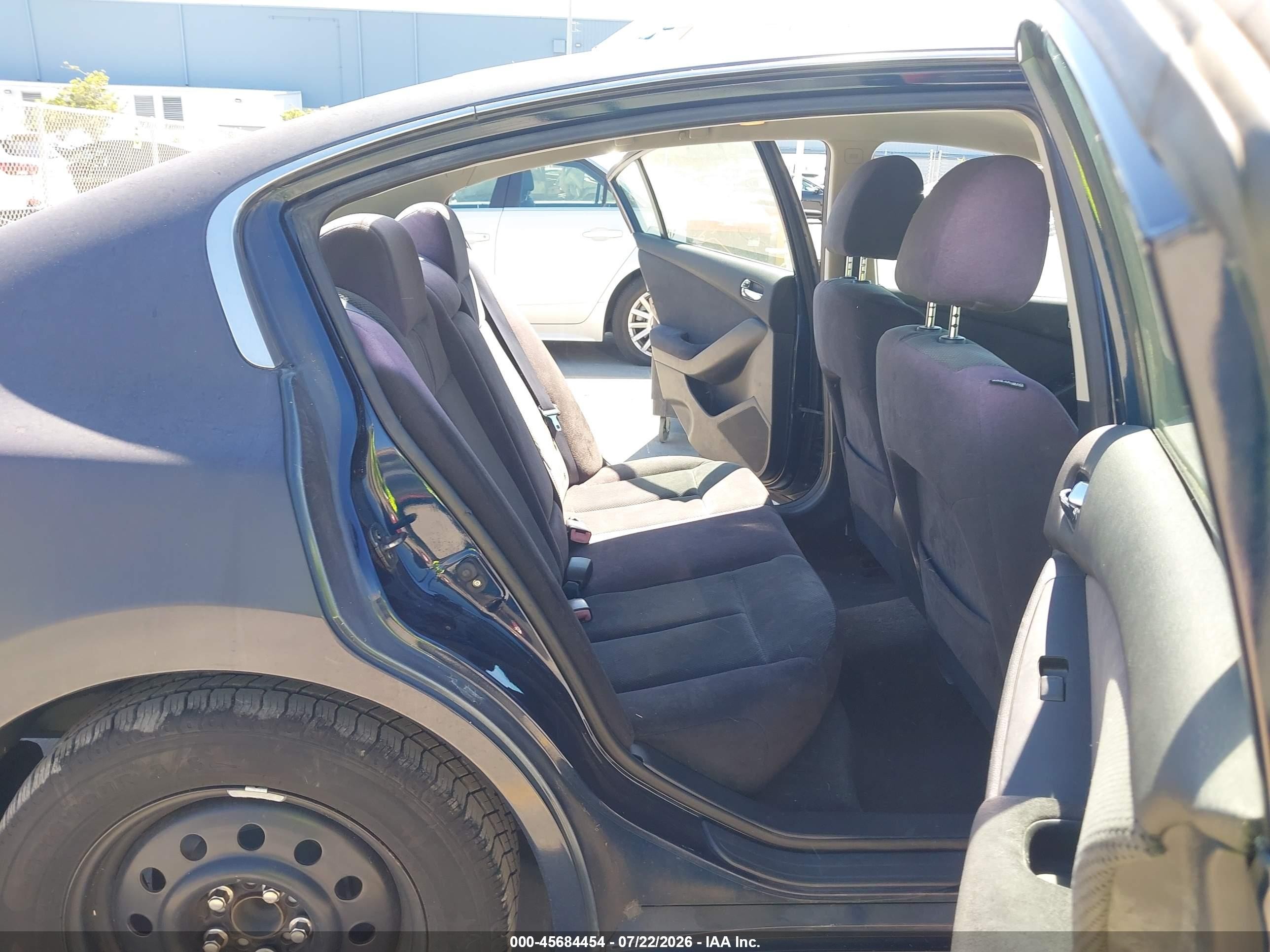 2007 Nissan Altima 2.5 S Blue vin: 1N4AL21E27C221681