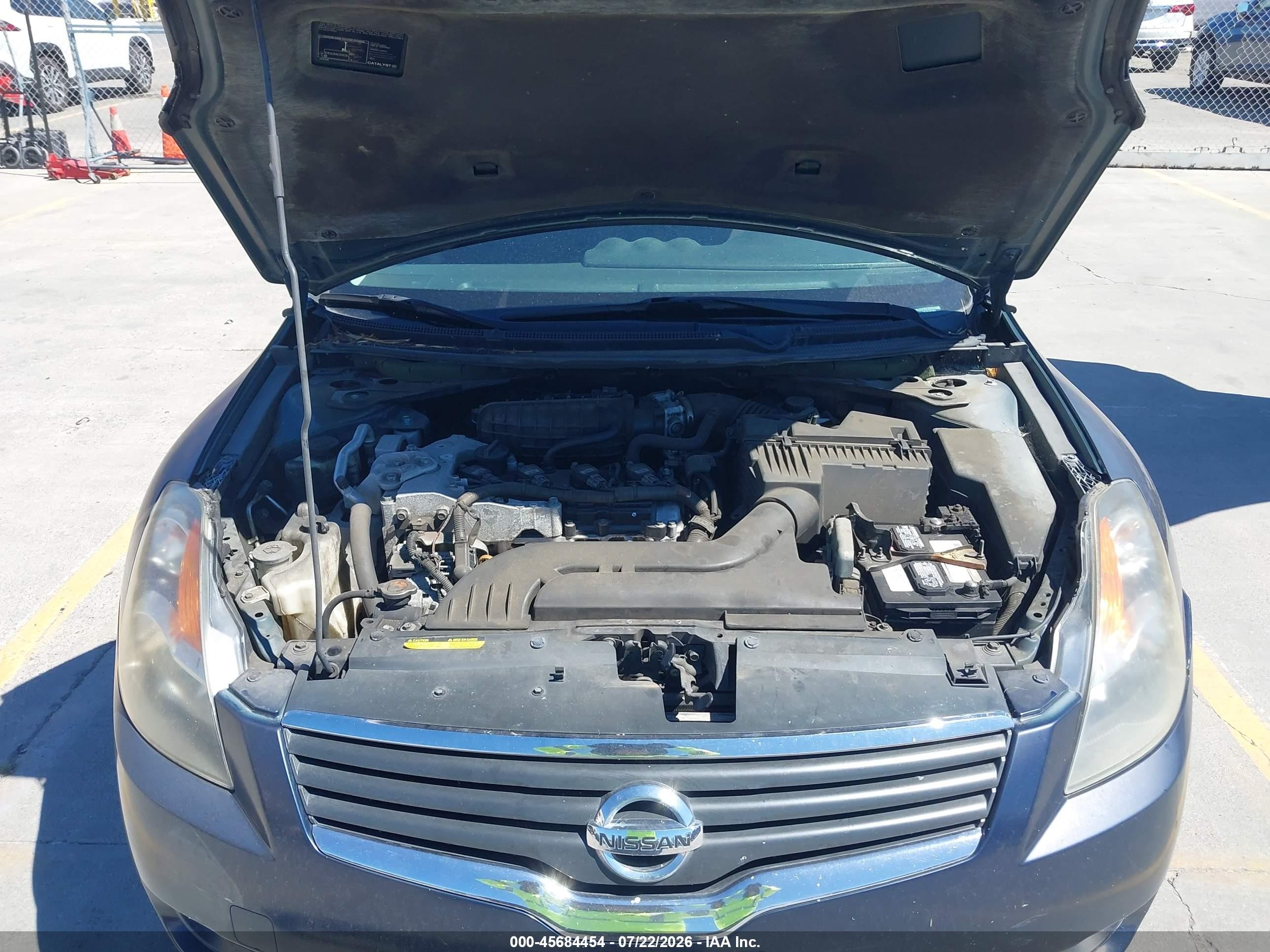 2007 Nissan Altima 2.5 S Blue vin: 1N4AL21E27C221681