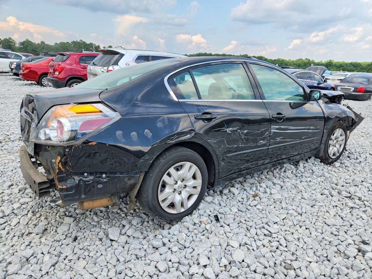 2007 Nissan Altima 2.5 Black vin: 1N4AL21E27C236956